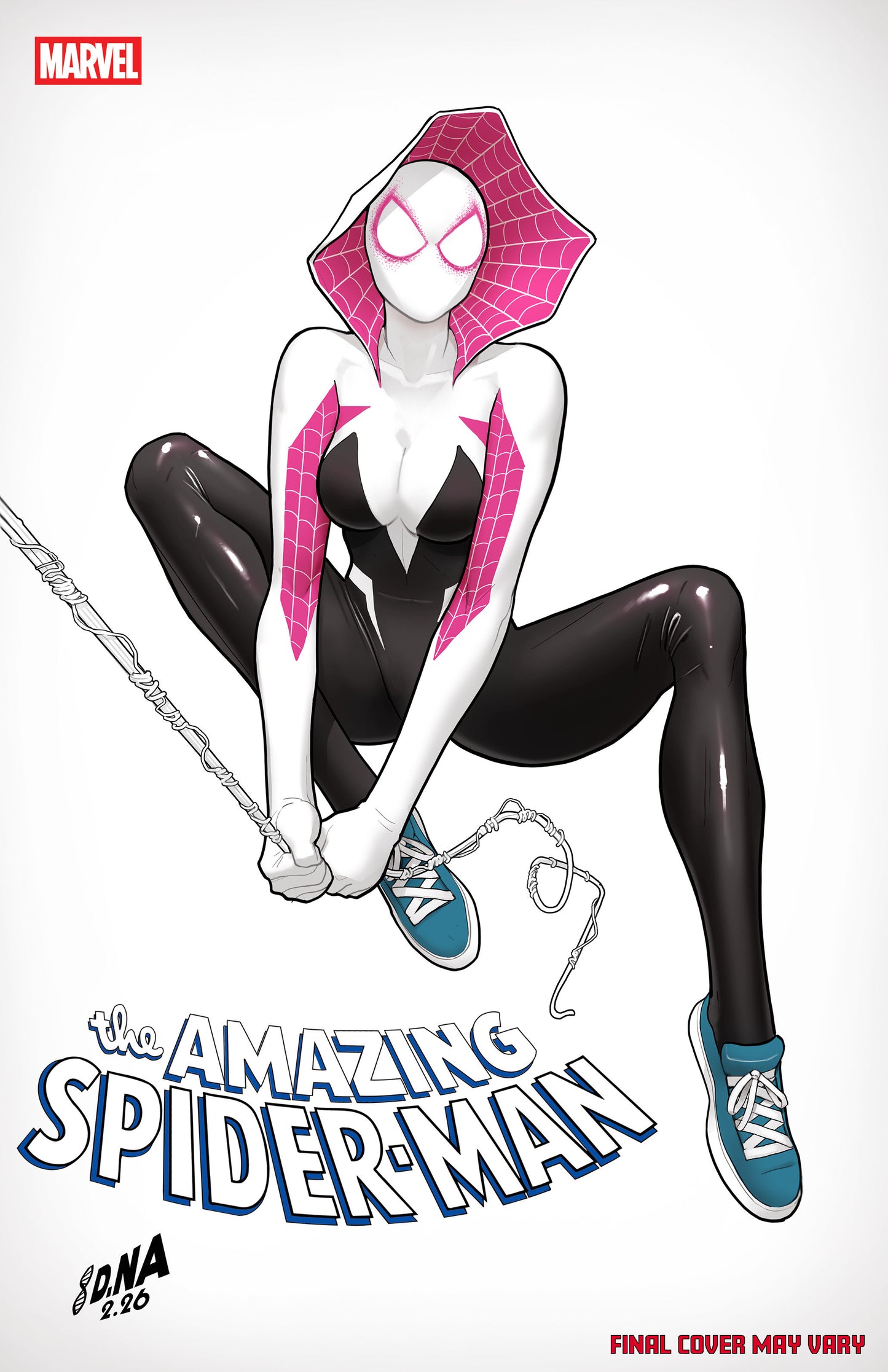 Amazing Spider-Man #26 David Nakayama Color Block White Variant [Ds]