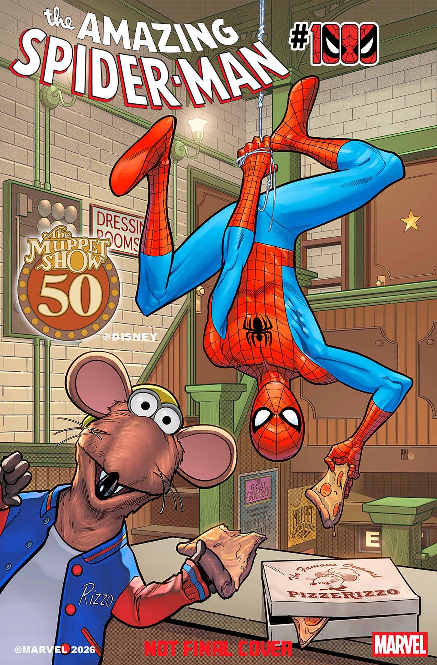Amazing Spider-Man #36 Tbd Artist Muppets Variant