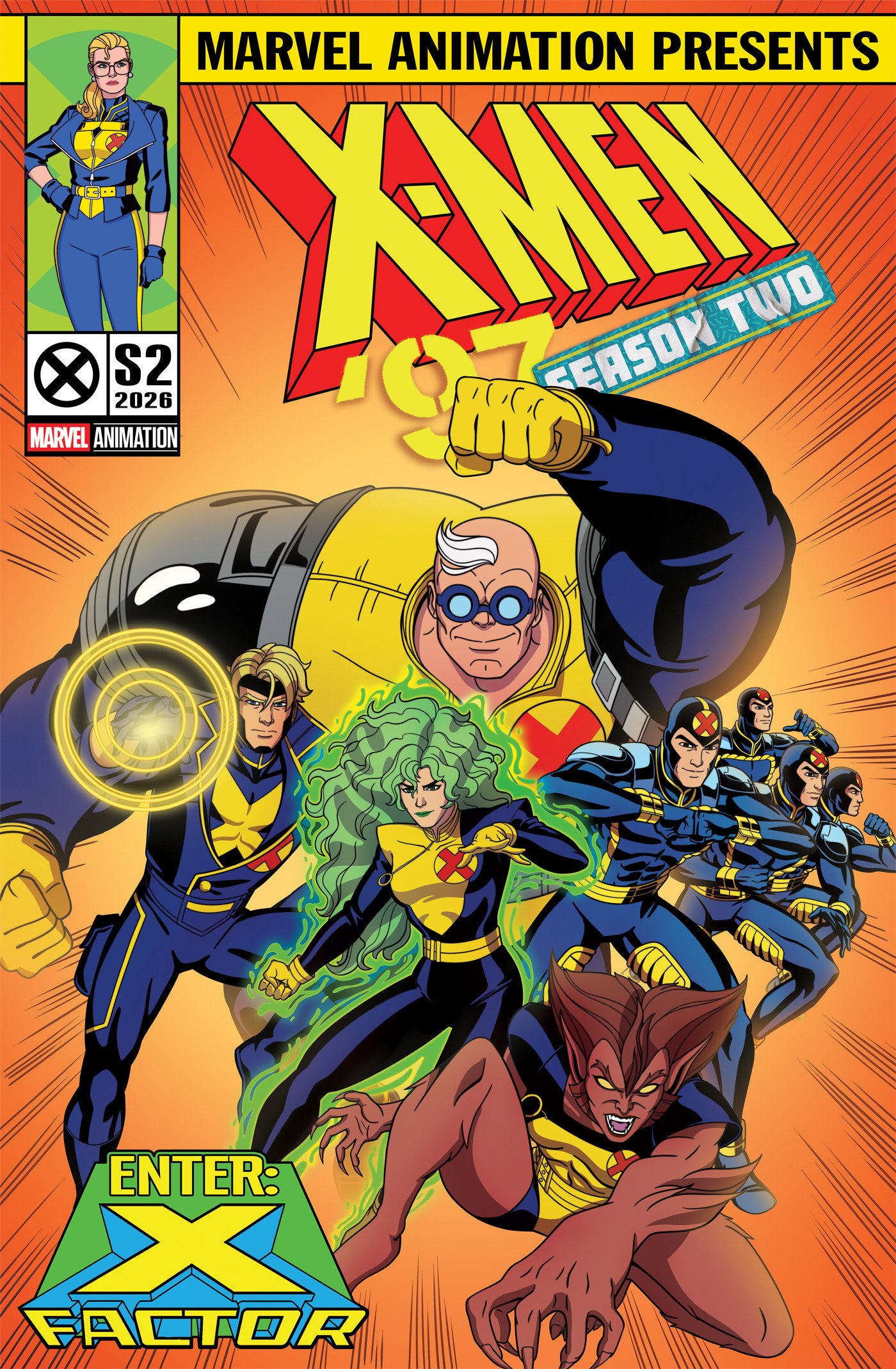 X-Men '97: Season Two #5 Animation Variant