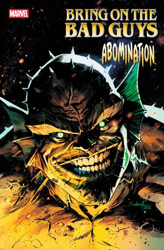 Bring On The Bad Guys: Abomination #1 Jonas Scharf Variant