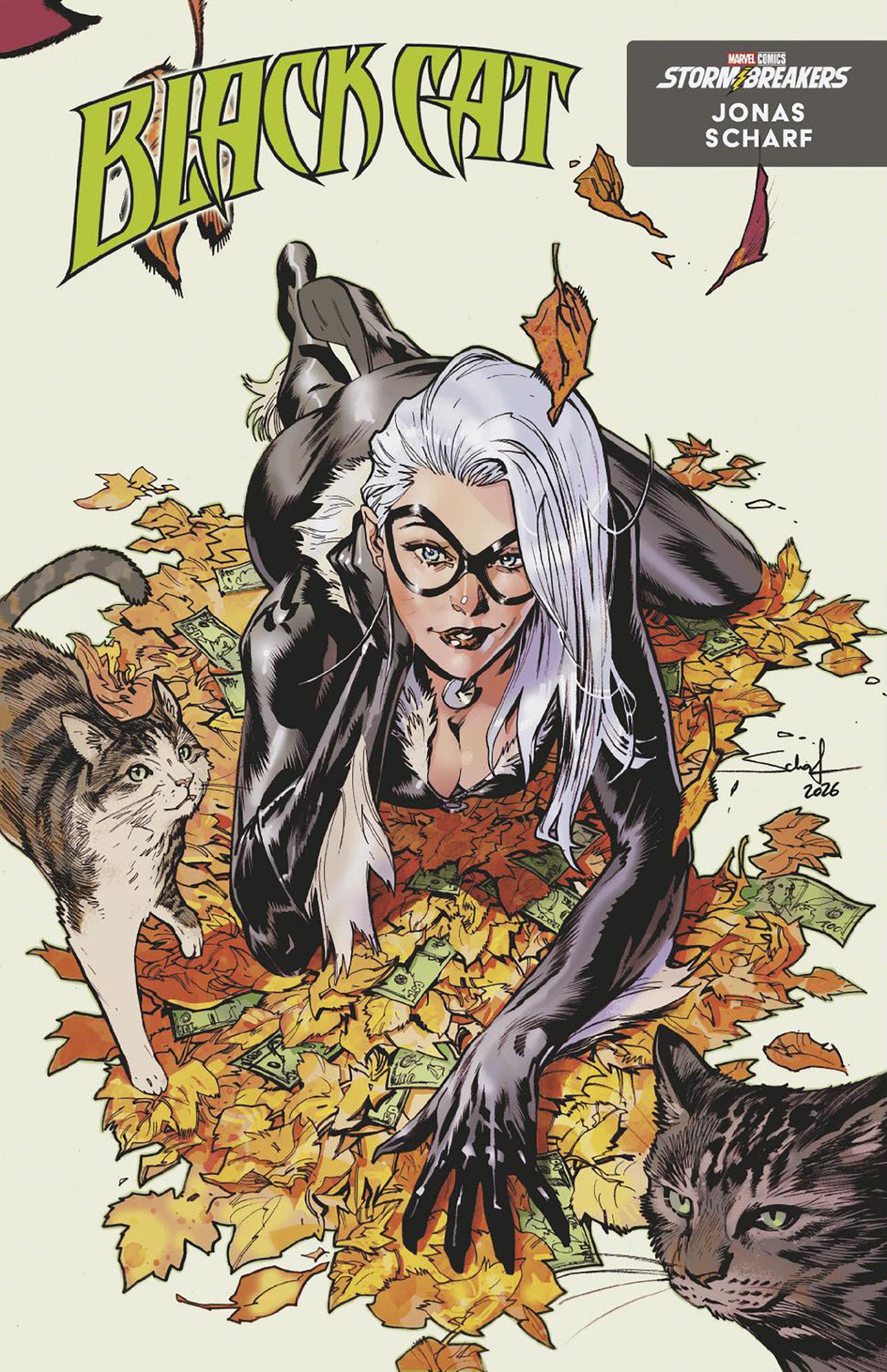 Black Cat #14 Jonas Scharf Fall Fantasies Variant [Qib]