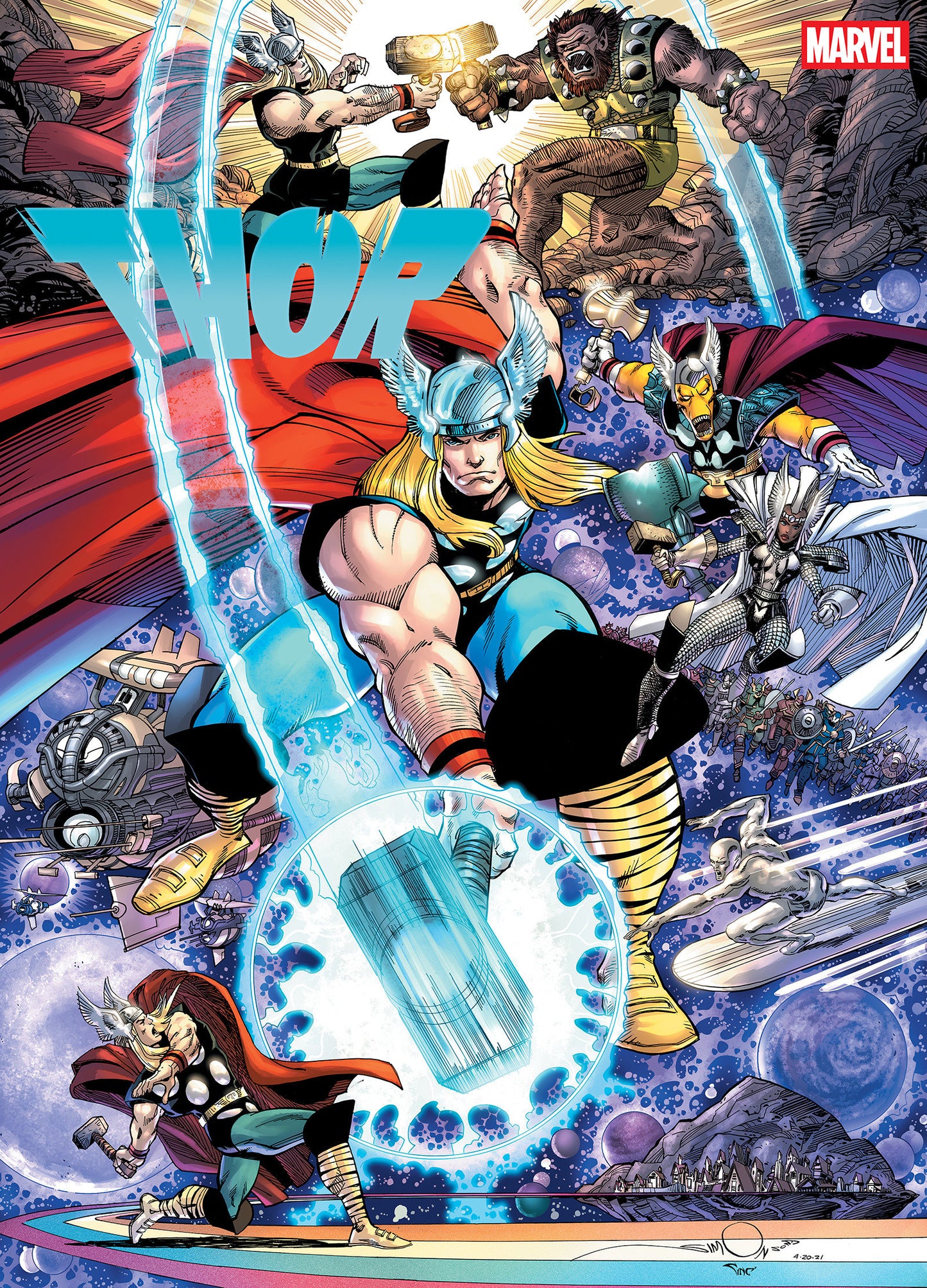 Mortal Thor #14 Walt Simonson Variant