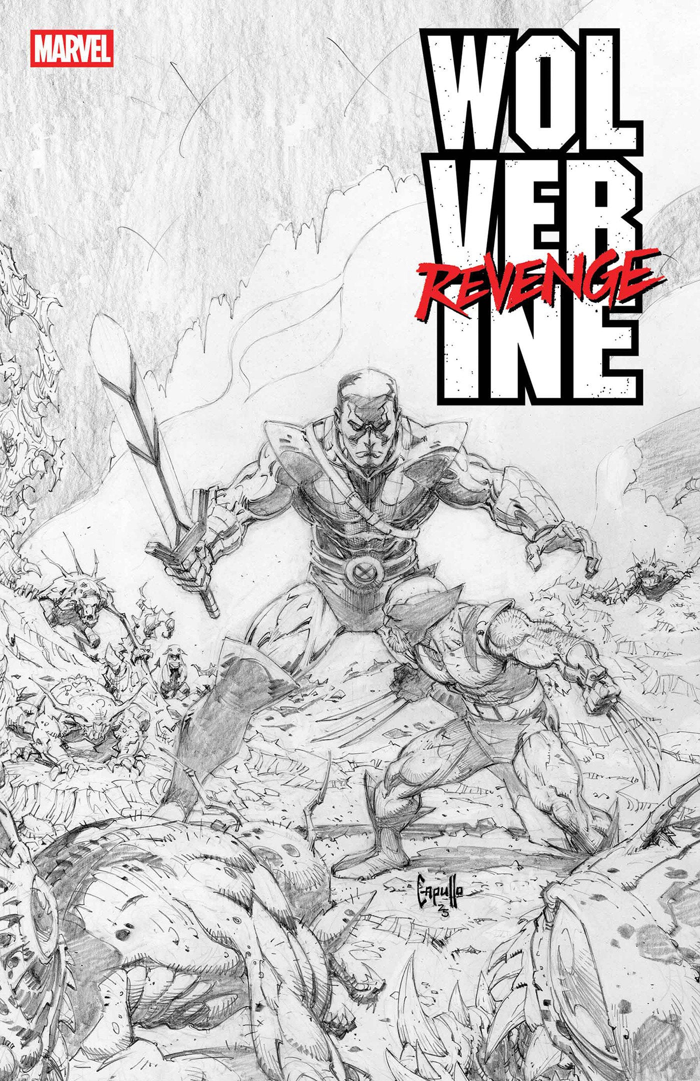 Wolverine: Revenge - Red Band: Raw - Black & White Edition #5 [Polybagged]