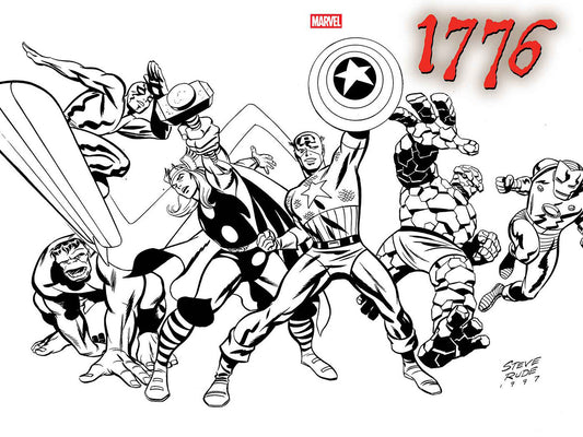 1776 #1 Steve Rude Wraparound Variant