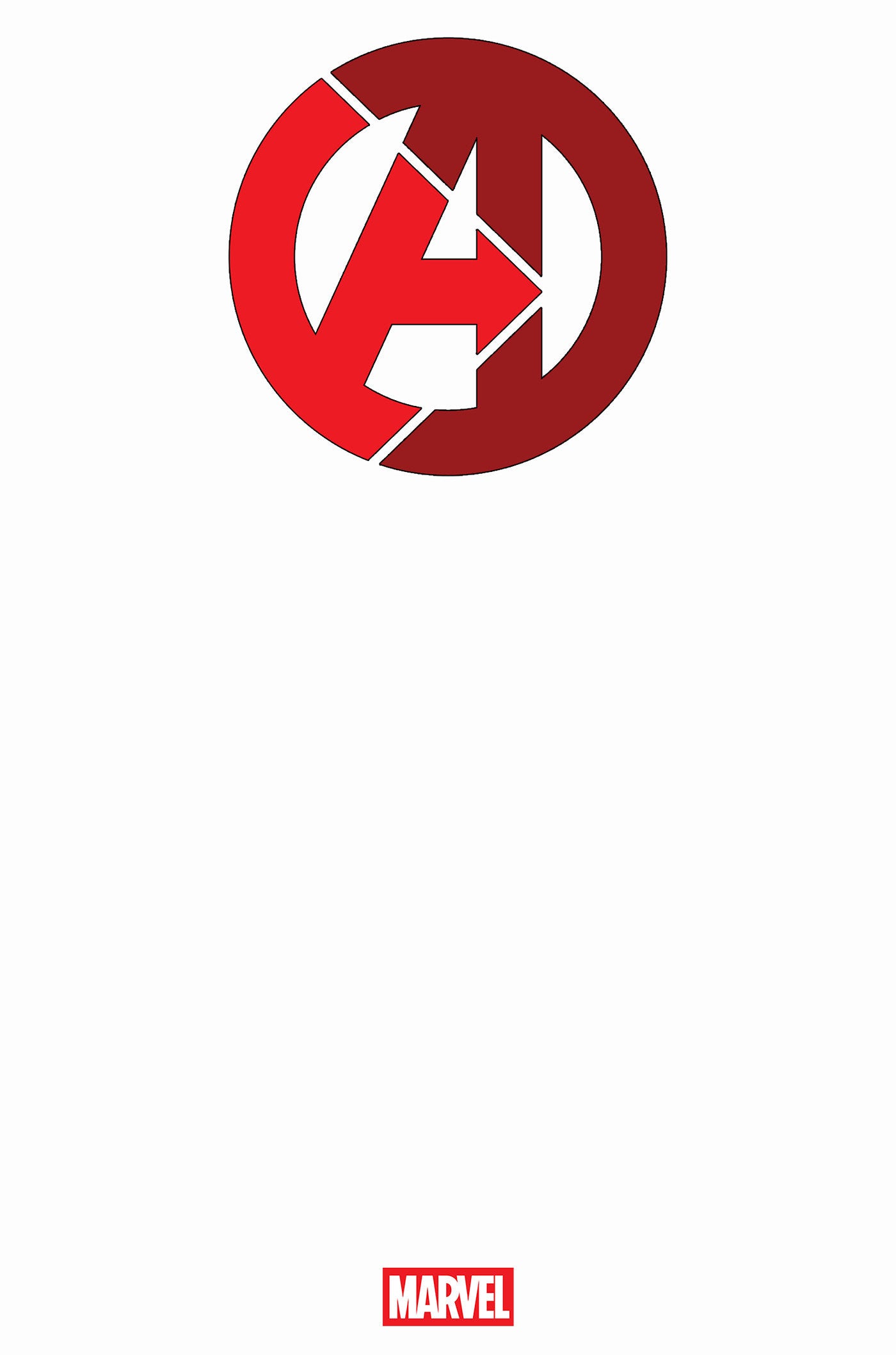 Avengers #1 Blank Cover Variant A