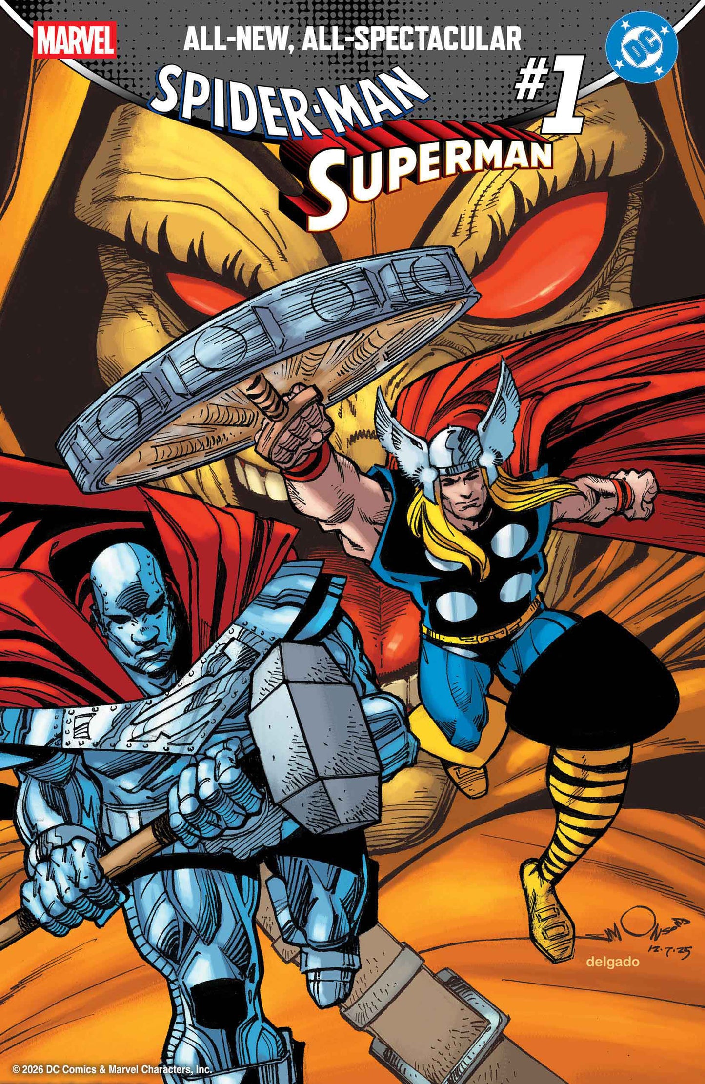 Marvel/DC: Spider-Man/Superman #1 Walt Simonson Variant