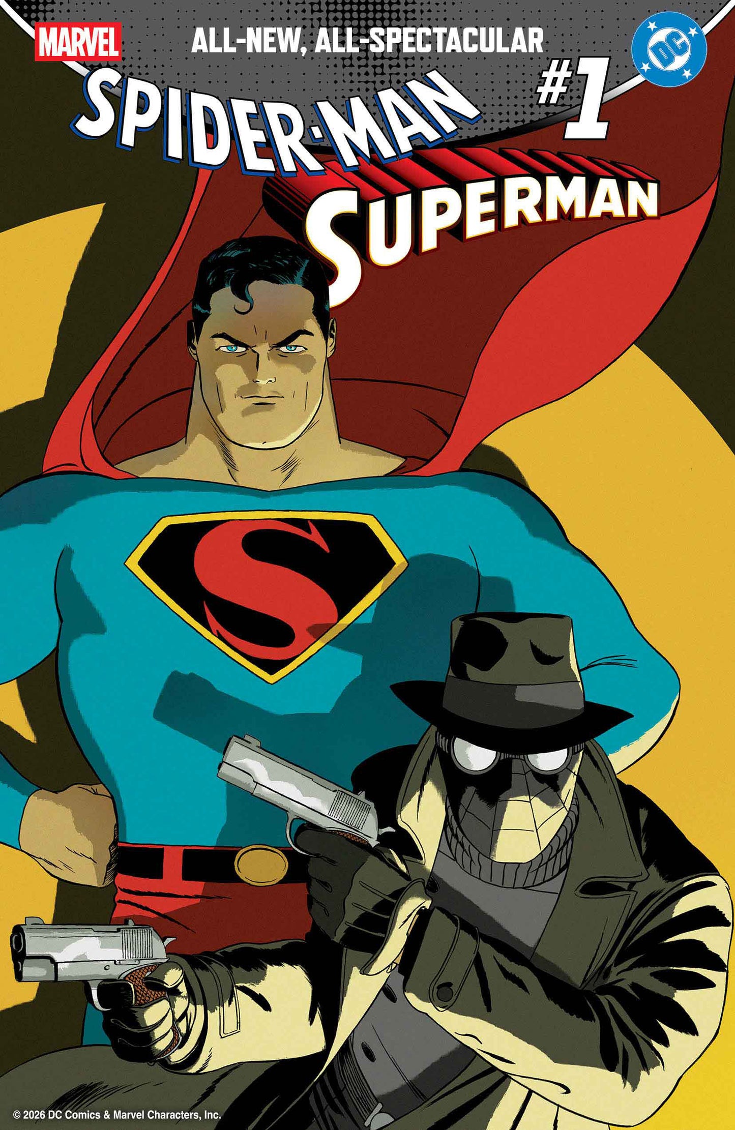 Marvel/DC: Spider-Man/Superman #1 Marcos Martin Variant