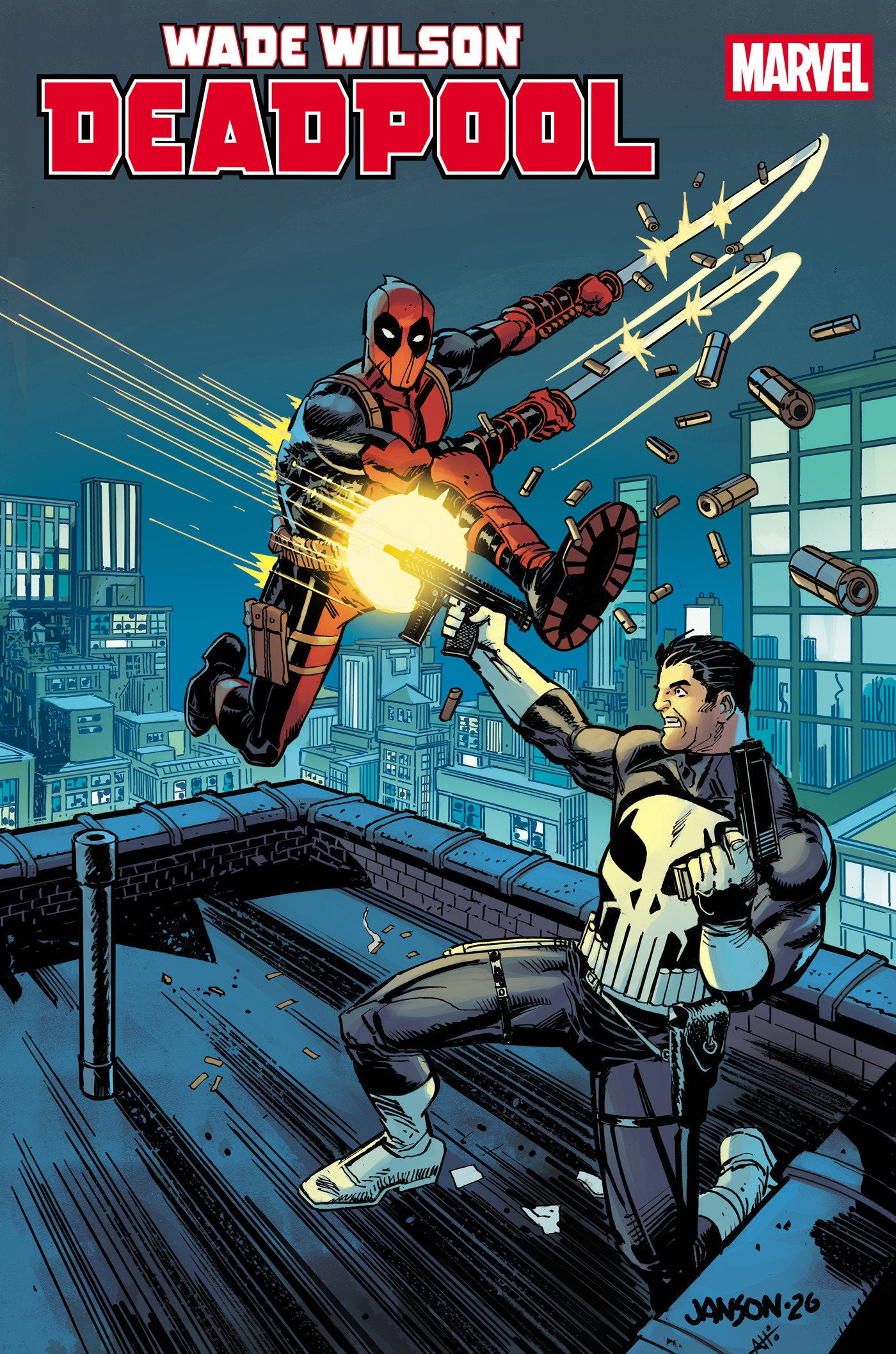 Wade Wilson: Deadpool #9 Klaus Janson Variant [Bg]