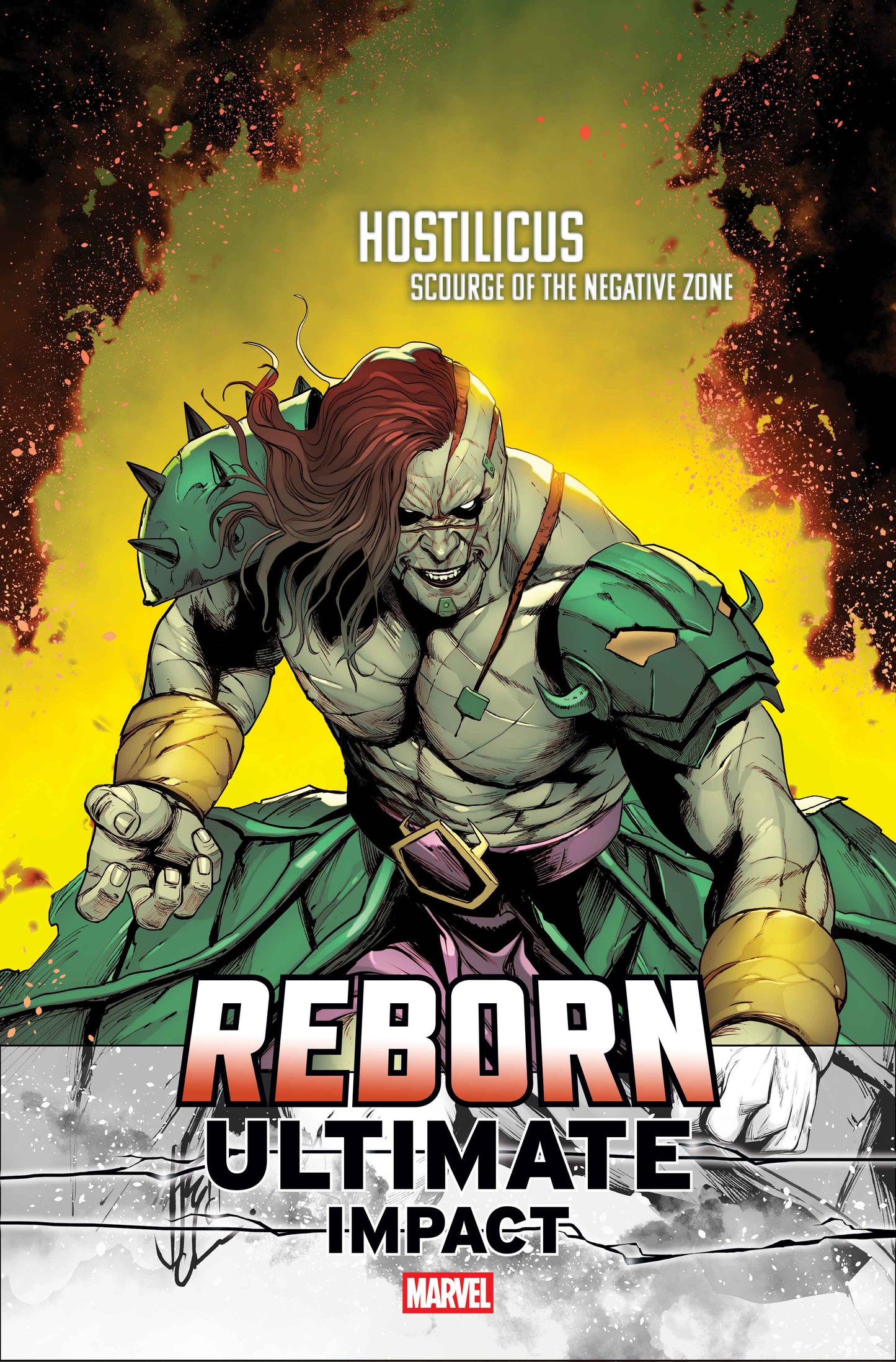 Ultimate Impact: Reborn #1 Stefano Caselli Character First Appearance Variant B