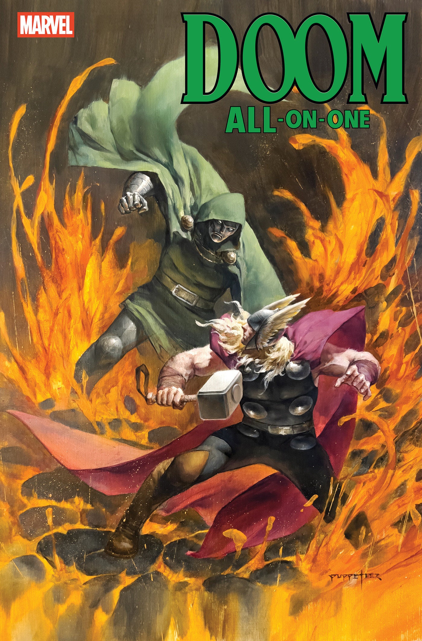 Doom All On One #1 Puppeteer Lee Foil Variant