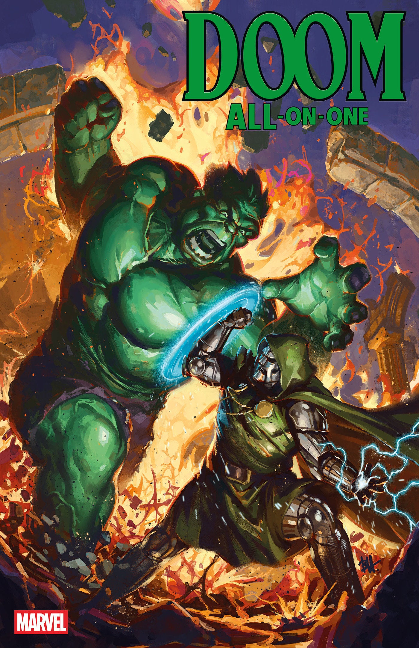 Doom All On One #1  Ben Harvey Variant