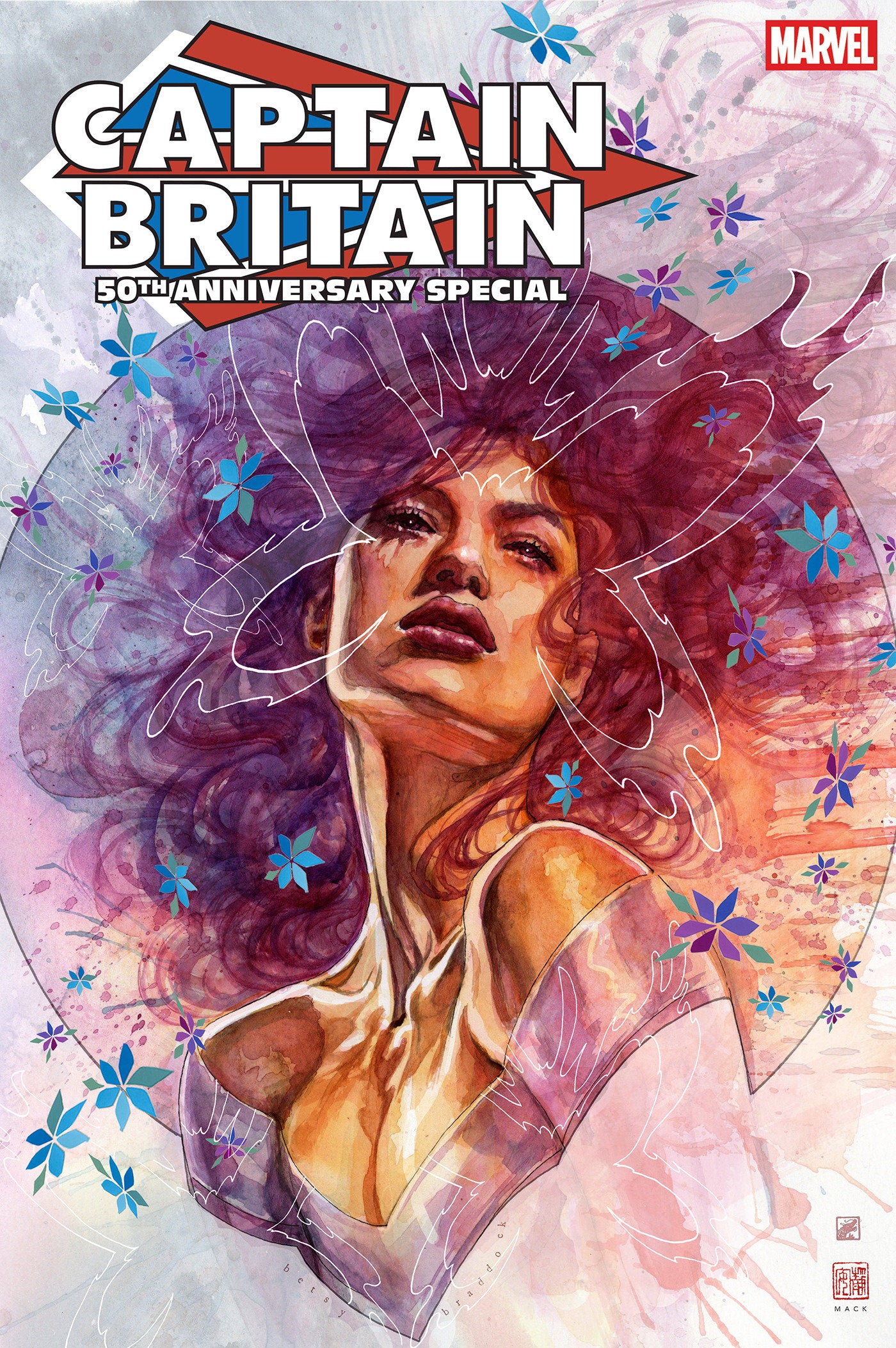 Captain Britain 50 Th Anniversary Special #1 David Mack Variant