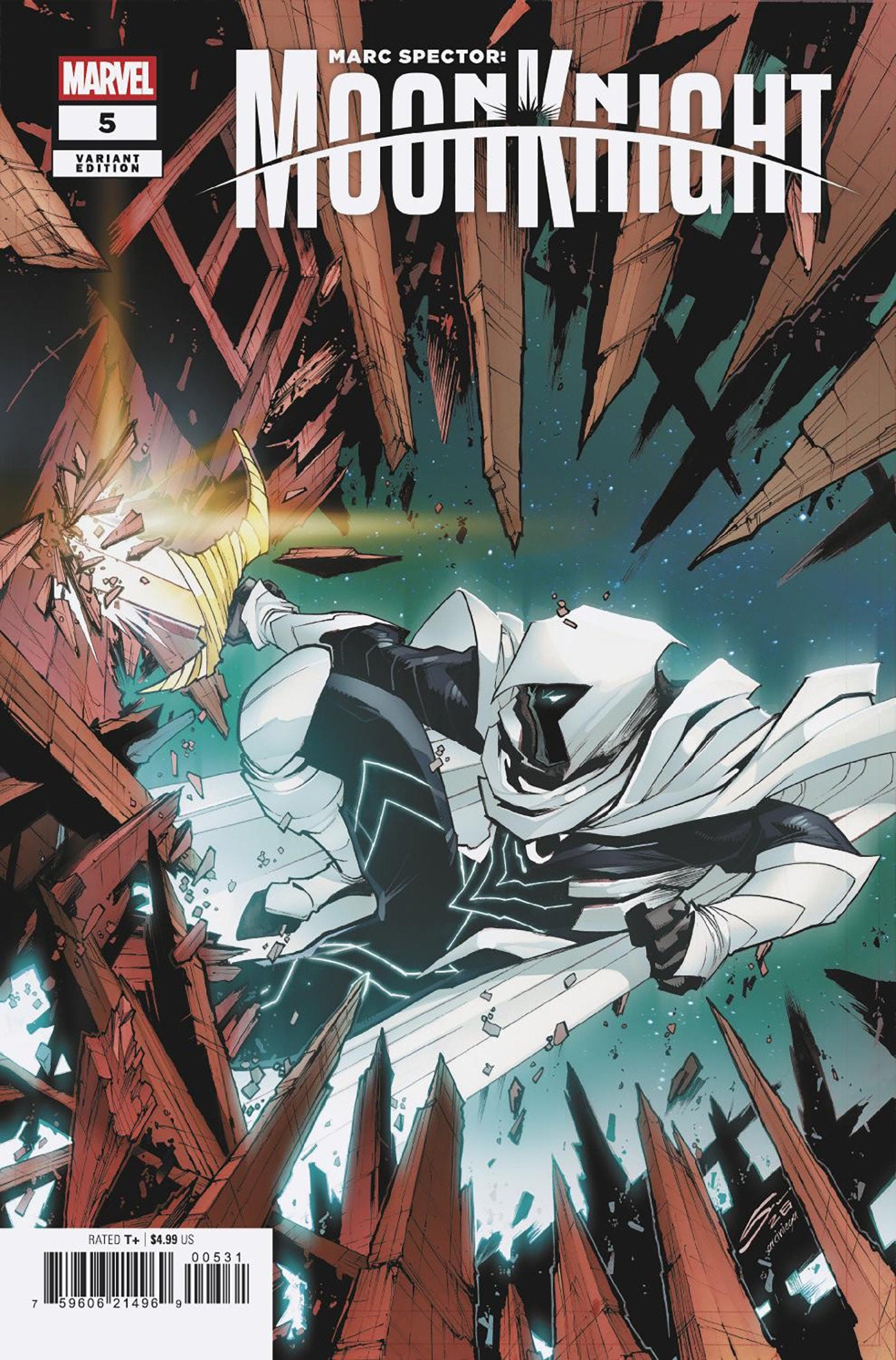 Marc Spector: Moon Knight #5 Tbd Artist Variant