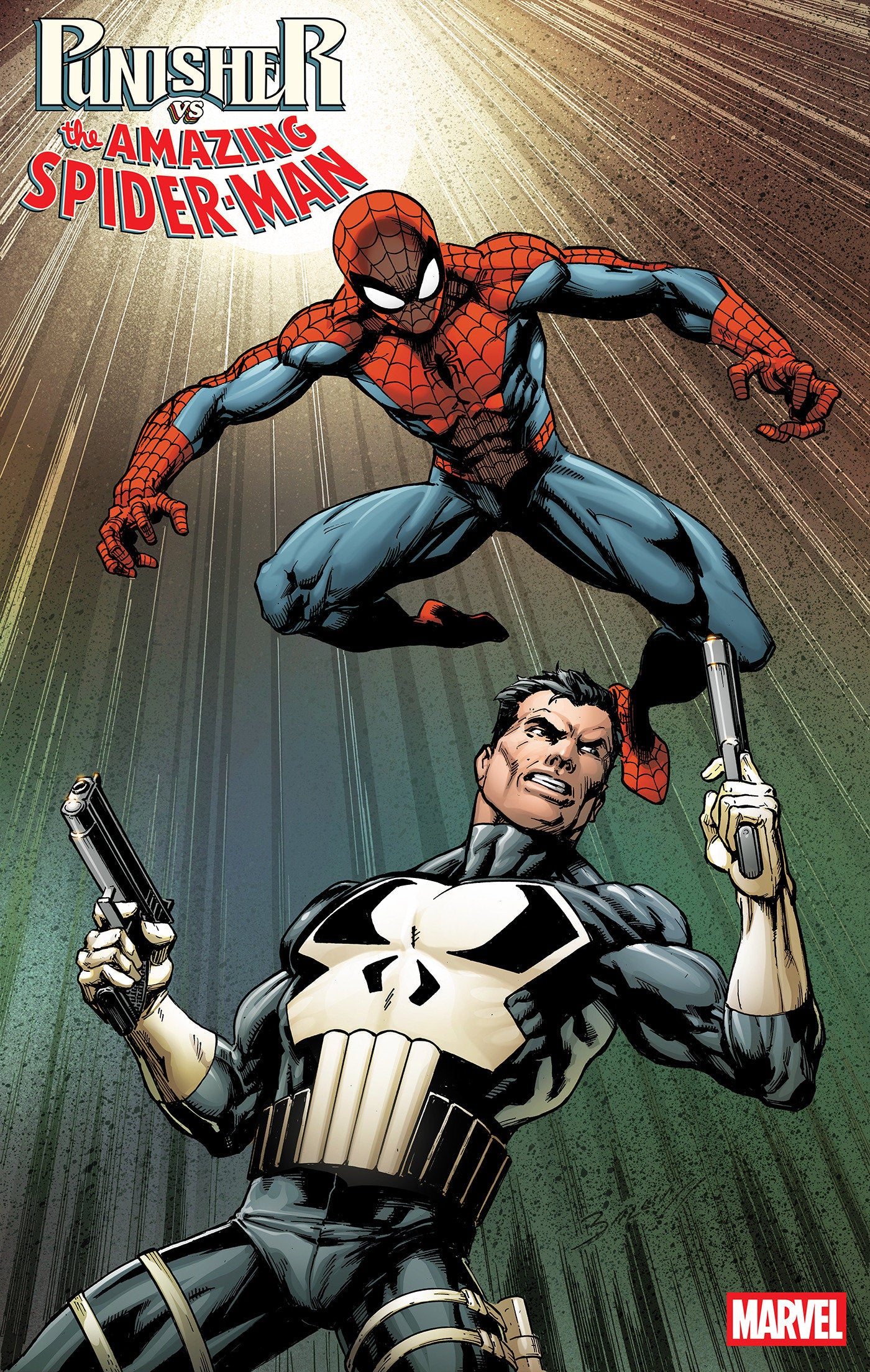 Punisher vs. Spider-Man #3 Mark Bagley Variant