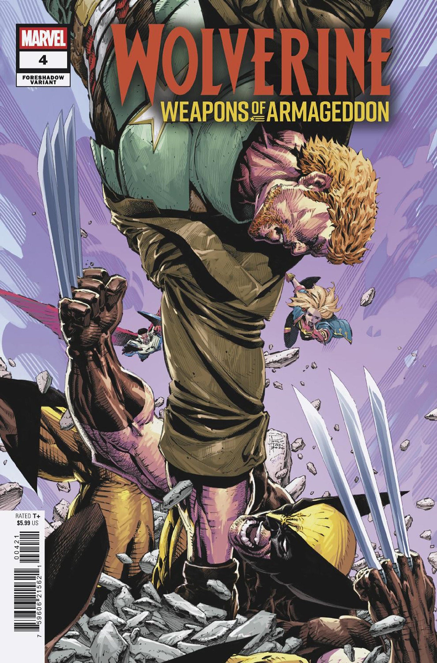 Wolverine: Weapons Of Armageddon #4 Tbd Artist Foreshadow Variant