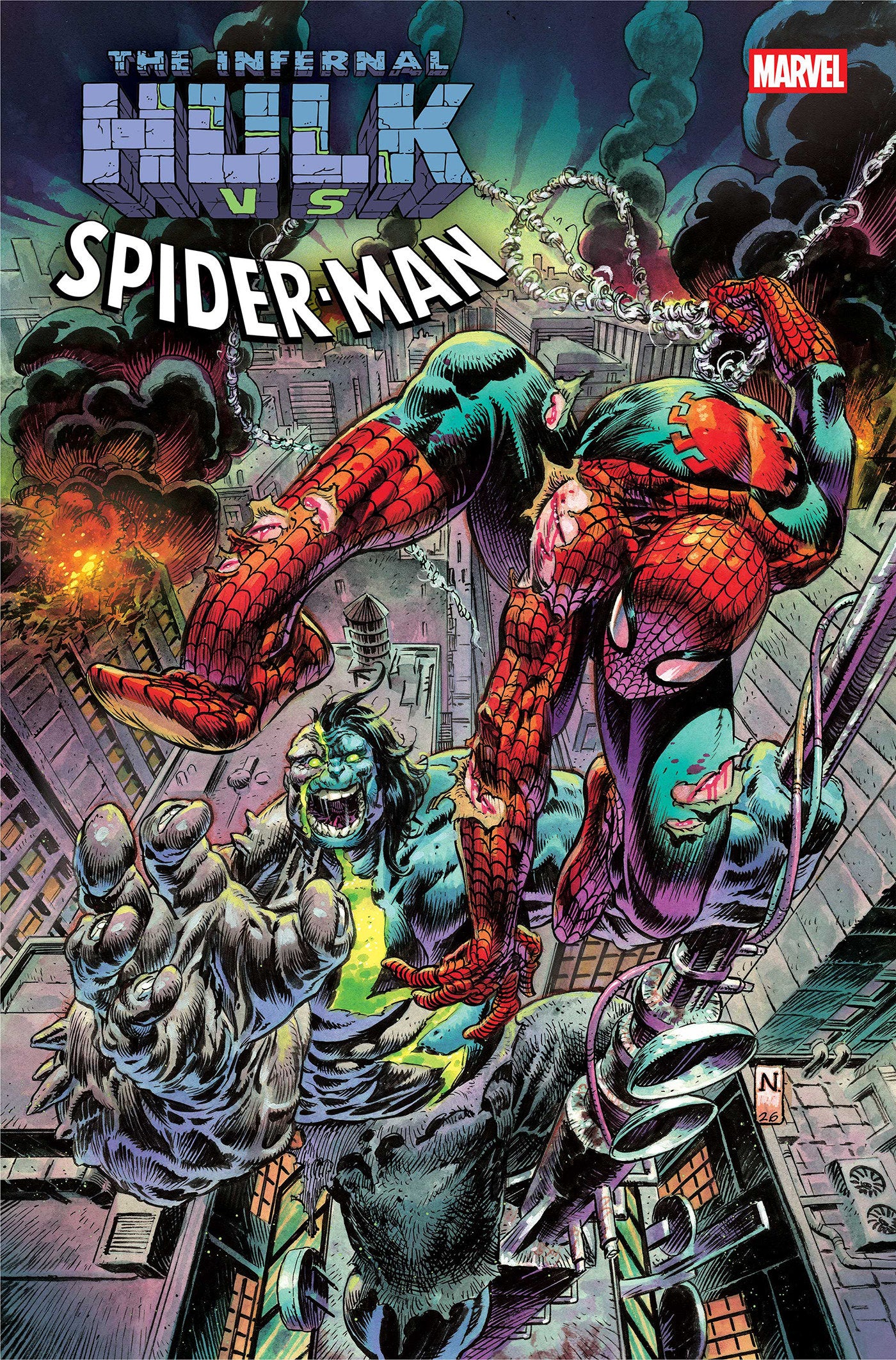 Infernal Hulk vs. Spider-Man #1