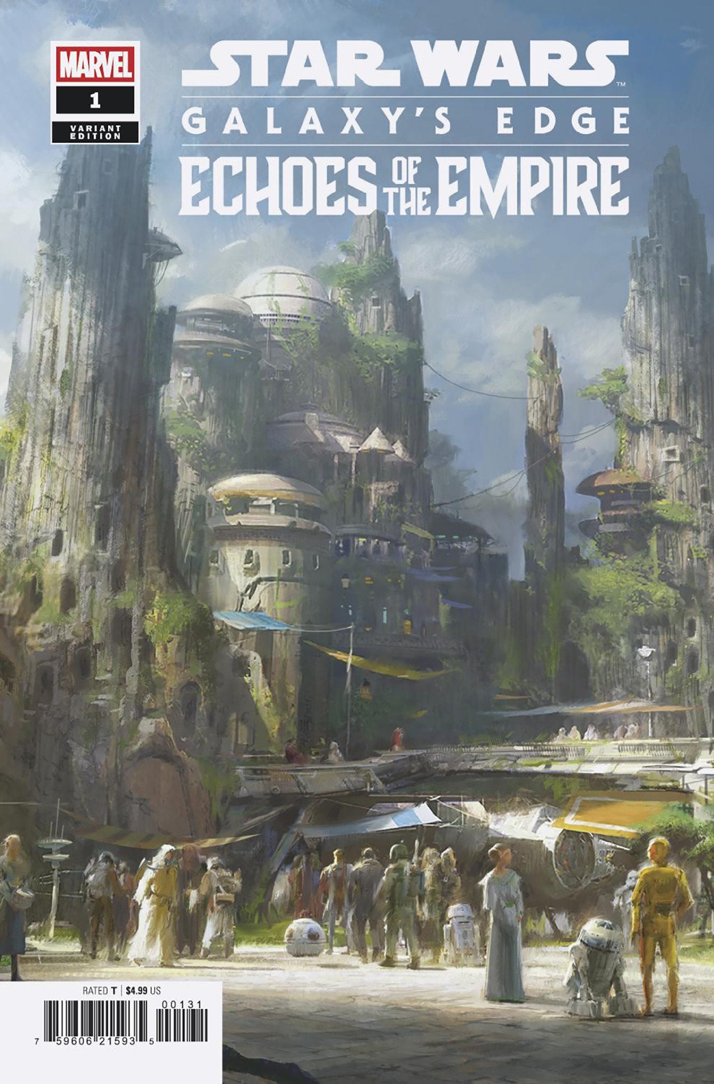 Star Wars: Galaxy's Edge   Echoes Of The Empire #1 Tbd Artist Concept Art Variant