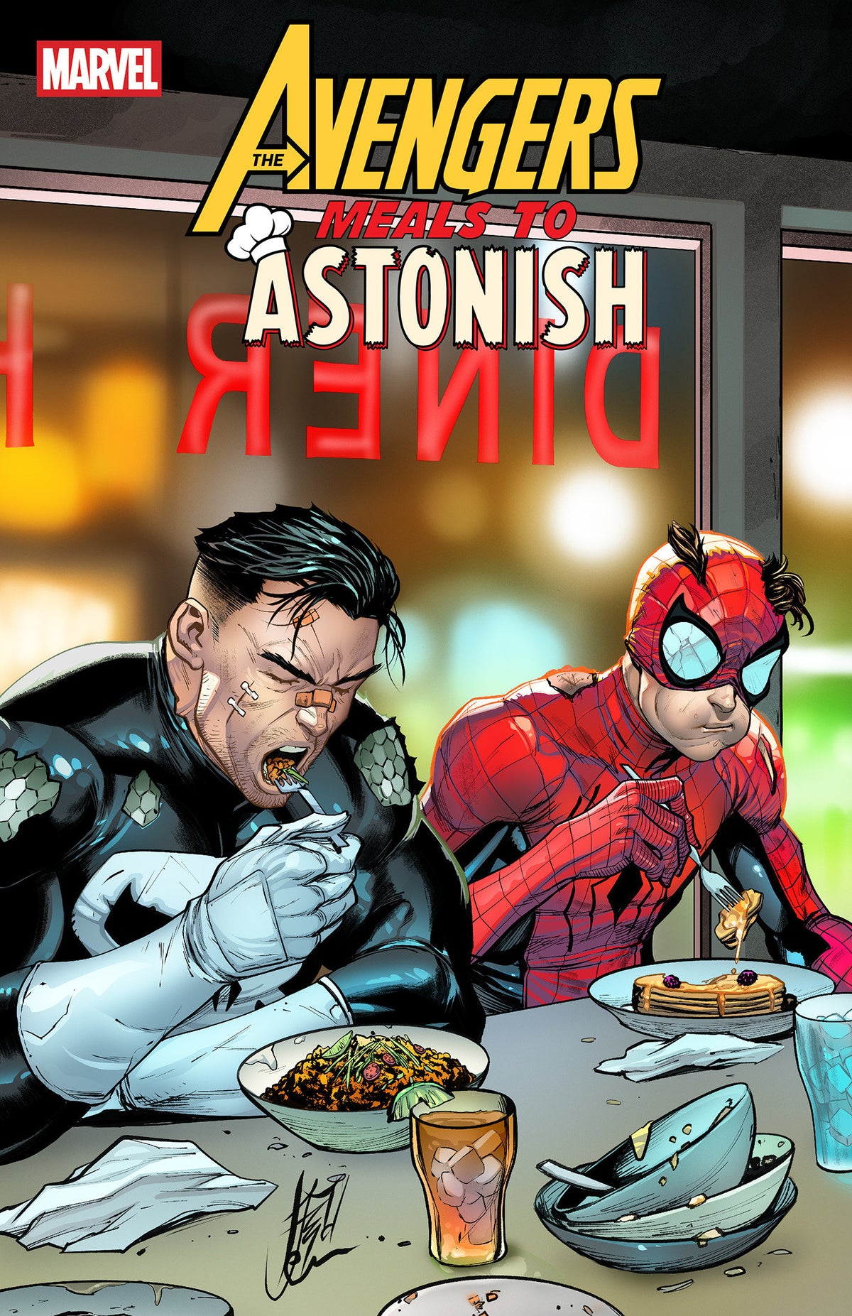 MEALS TO ASTONISH: AVENGERS #1 PEACH MOMOKO VARIANT
