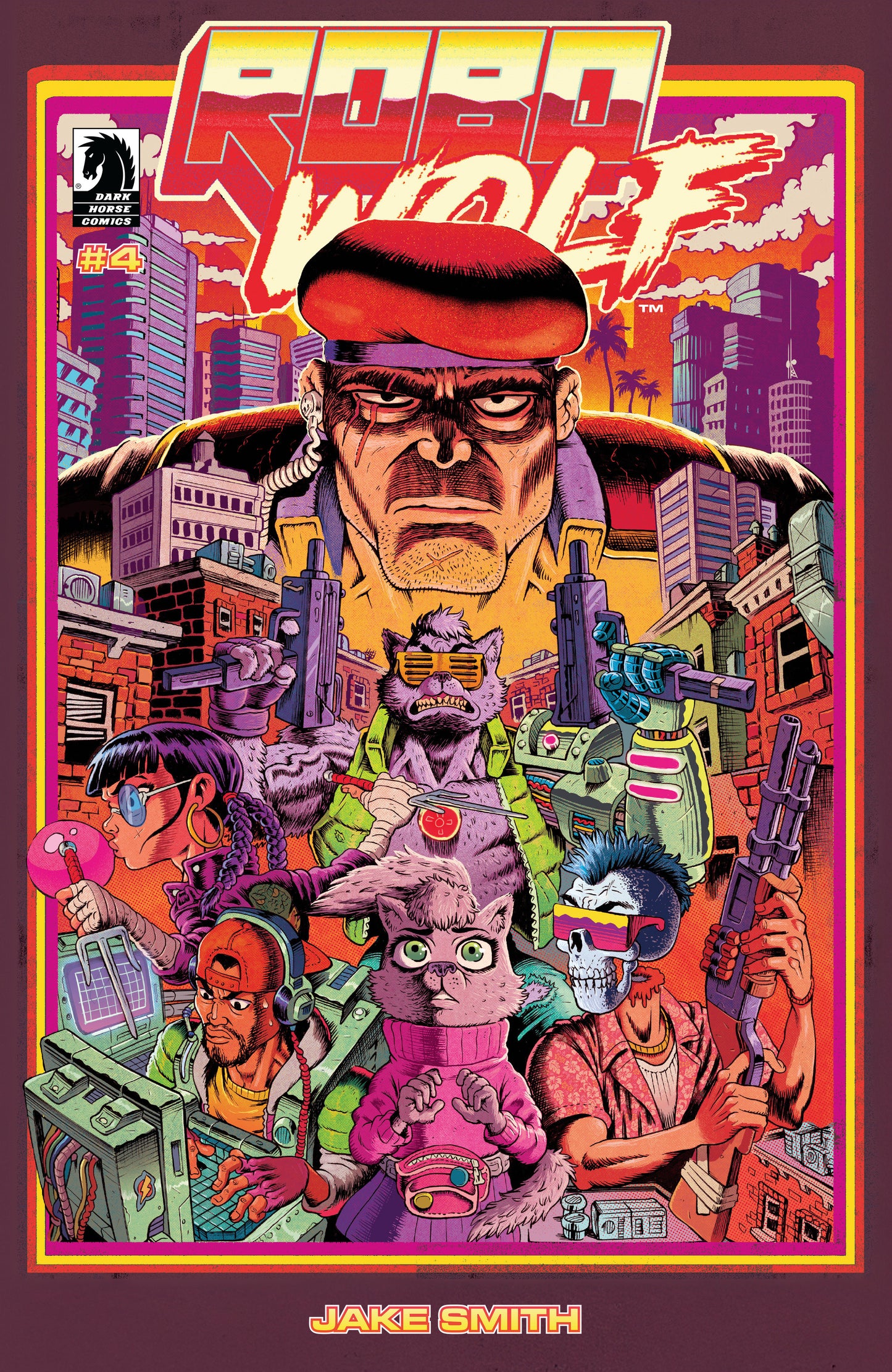 Robo Wolf #4 (Cover A) (Jake Smith)