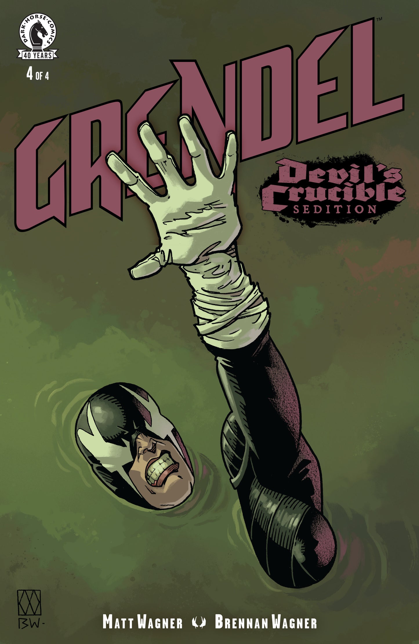 Grendel: Devil's Crucible  Sedition #4 (Cover A) (Matt Wagner)