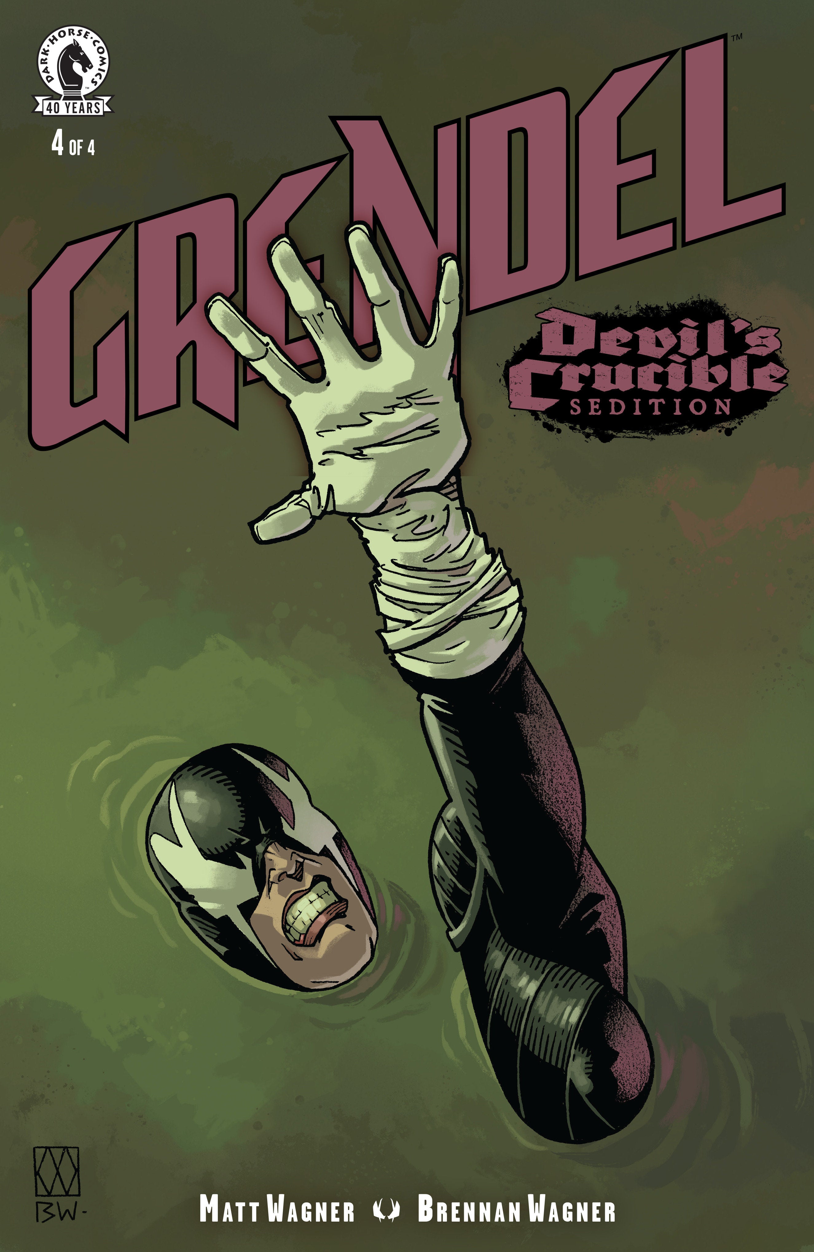 Grendel: Devil's Crucible  Sedition #4 (Cover A) (Matt Wagner)