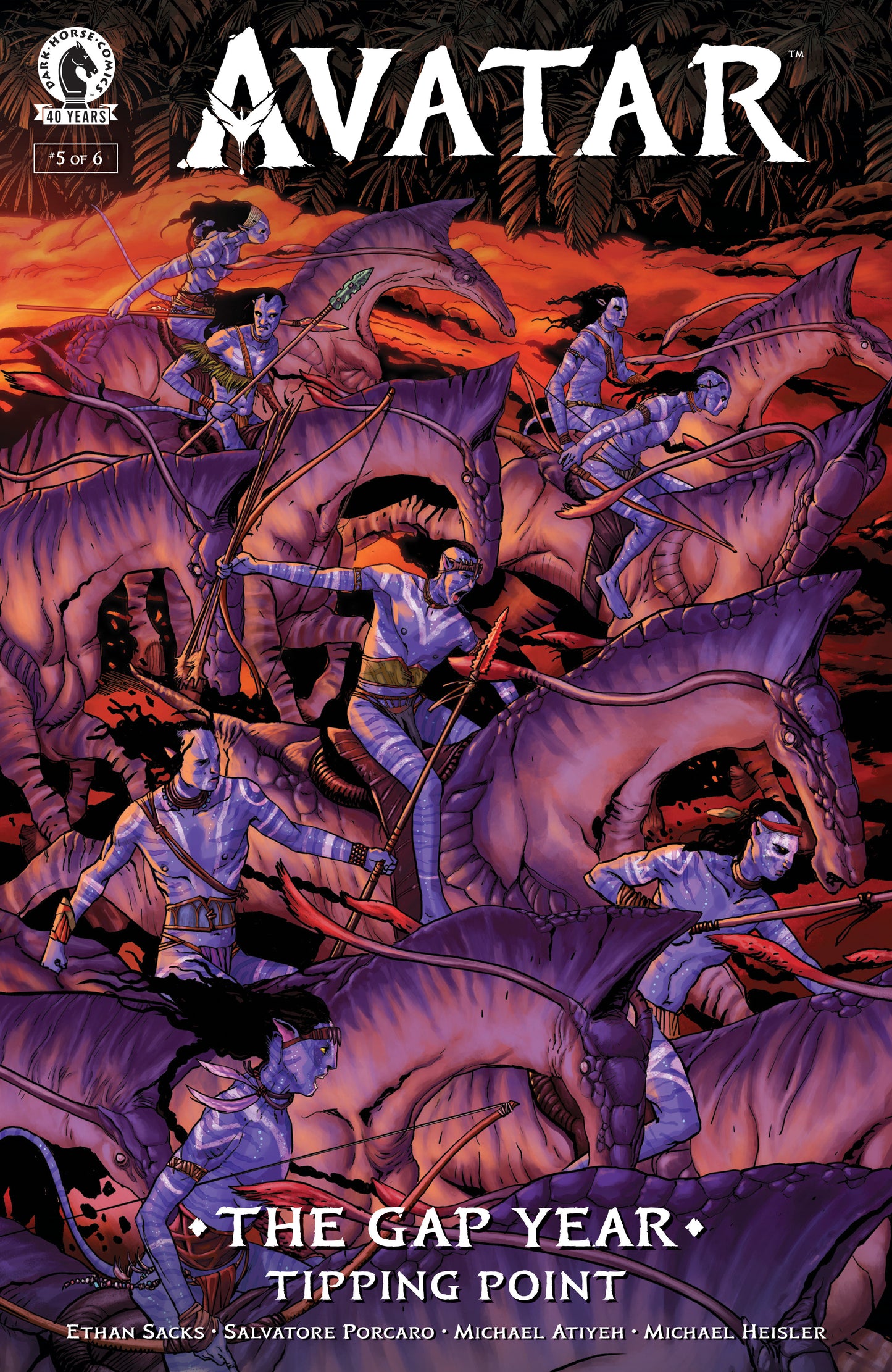 Avatar: The Gap Year  Tipping Point #5 (Cover A) (Salvatore Porcaro)