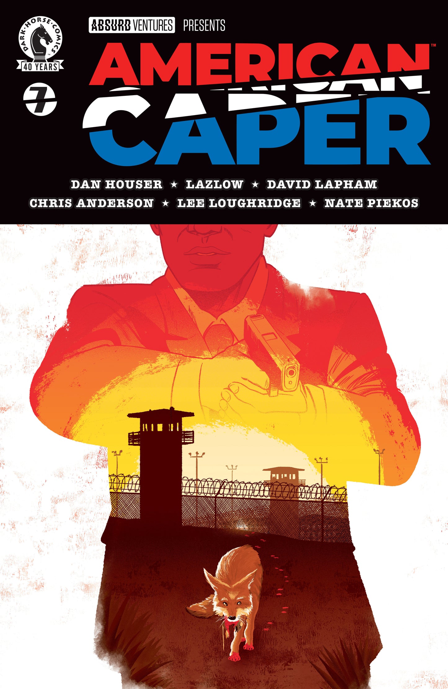 American Caper #7 (Cover A) (Tyler Boss)