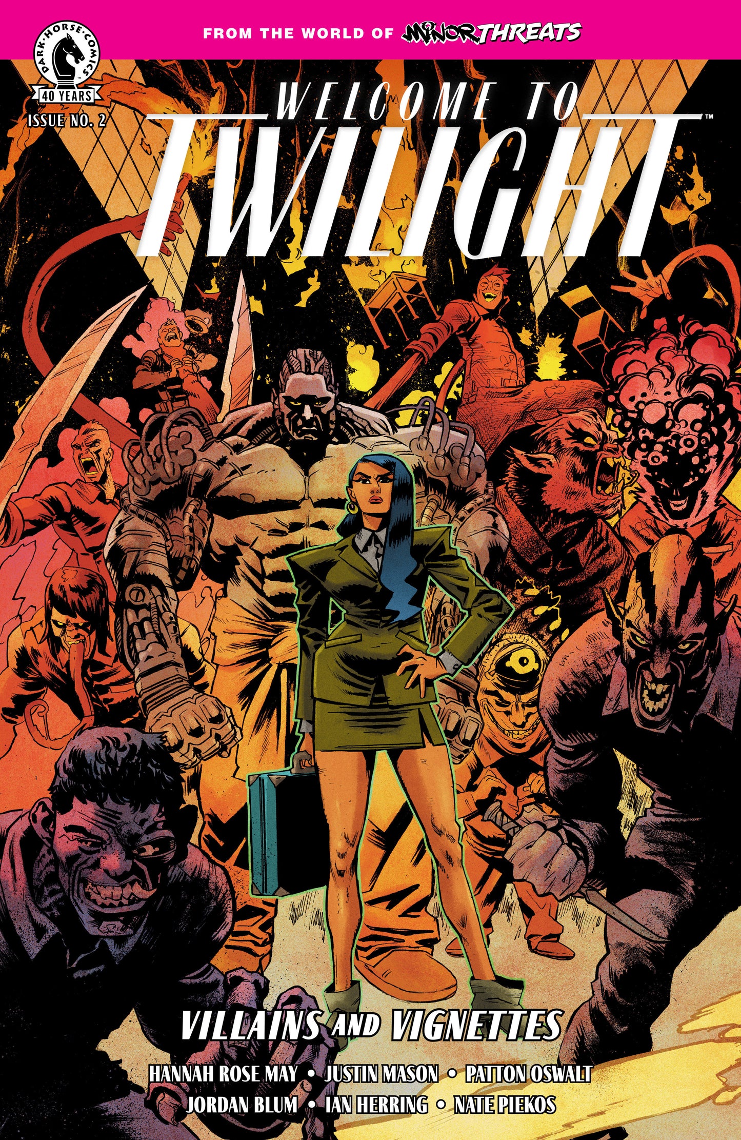 Minor Threats: Welcome To Twilight  Villains And Vignettes #2 (Cover A) (Scott Hepburn)