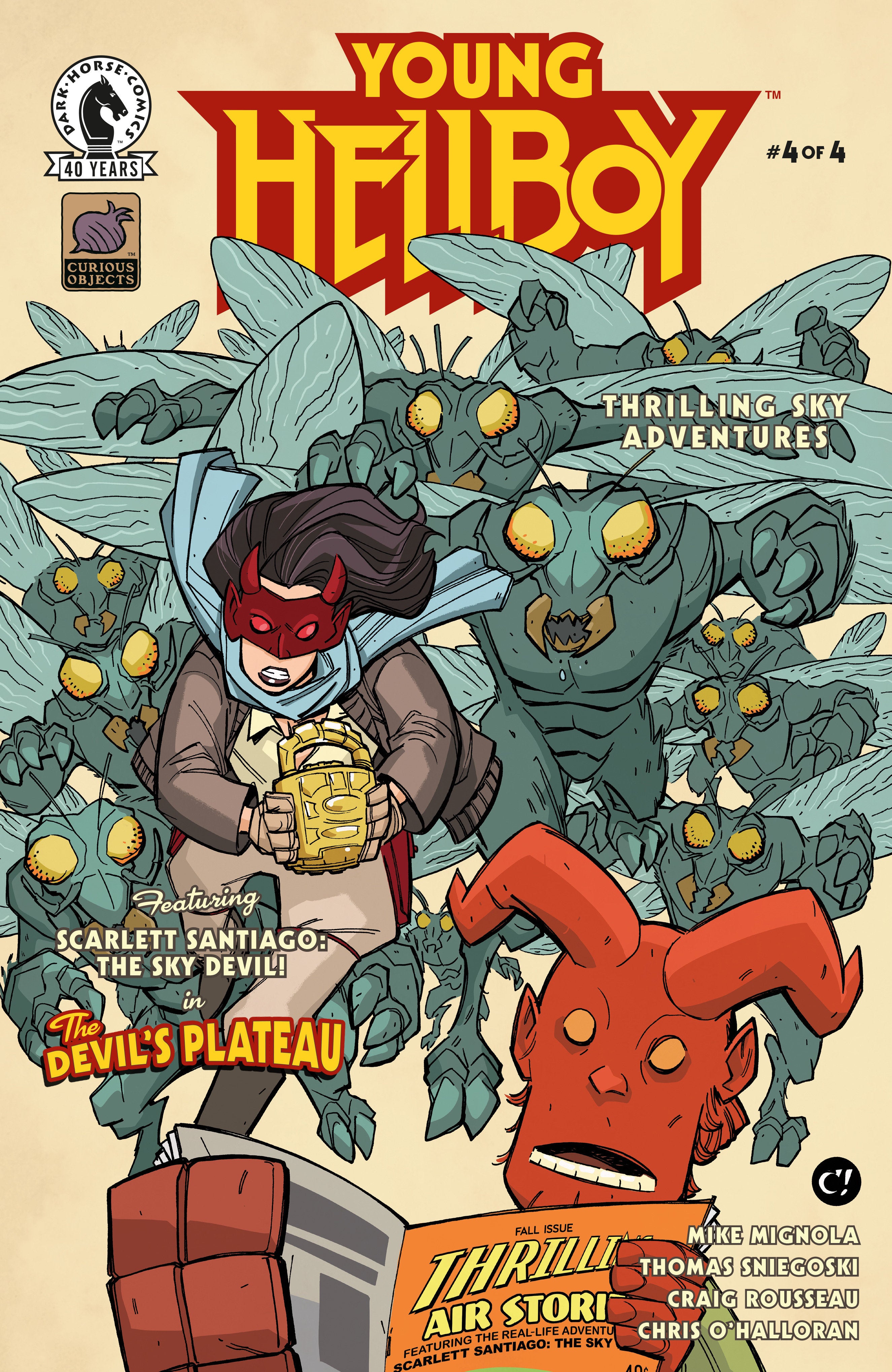 Young Hellboy: Thrilling Sky Adventures #4 (Cover A) (Craig Rousseau)