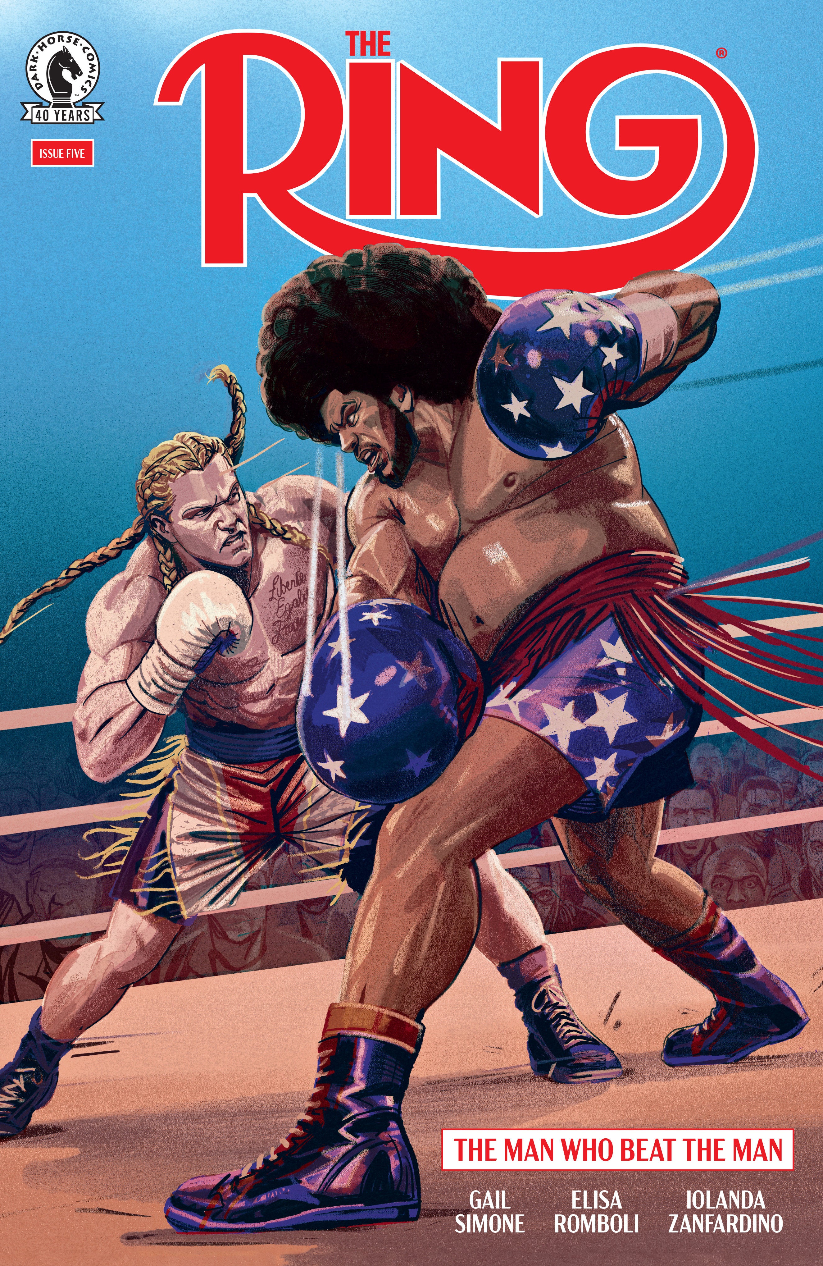 The Ring: The Man Who Beat The Man #5 (Cover A) (Oliver Barrett)