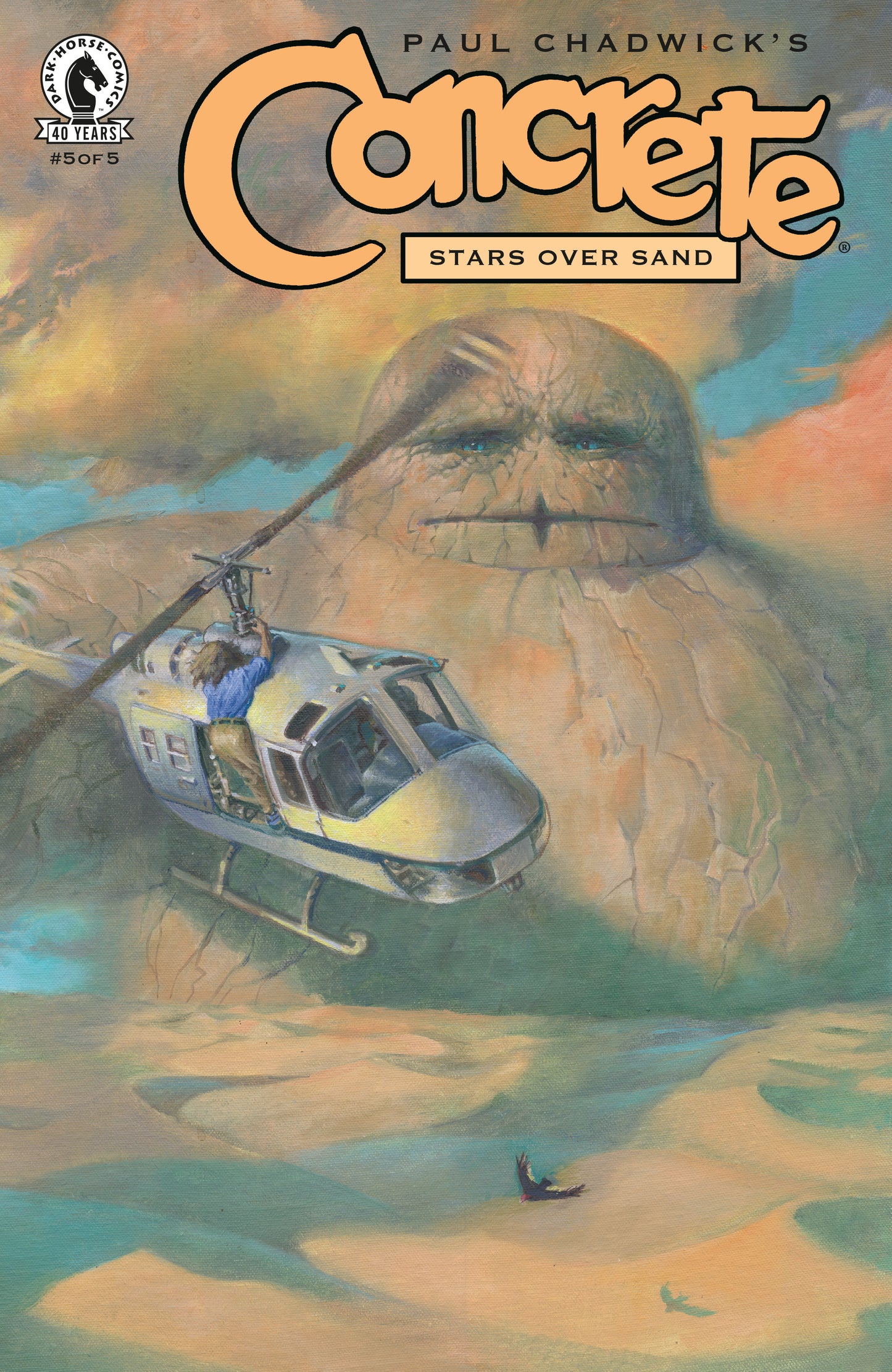Concrete: Stars Over Sand #5 (Cover A) (Paul Chadwick)