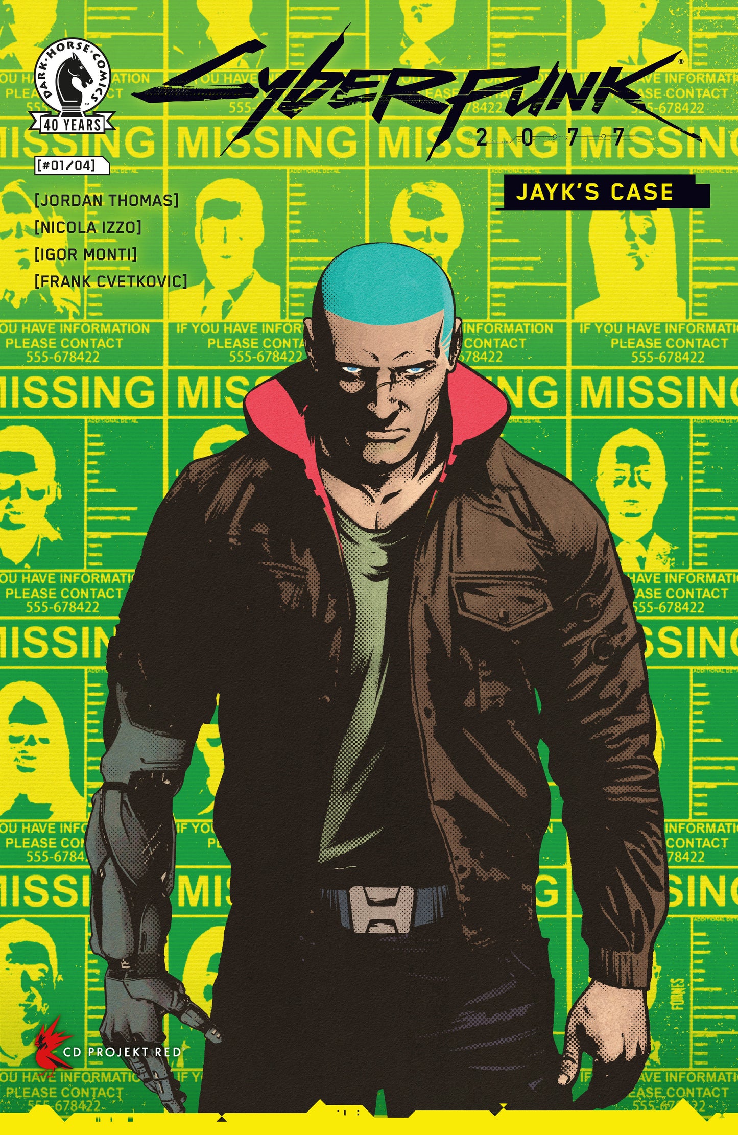 Cyberpunk 2077: Jayk's Case #1 (Cover B) (Jorge Fornes)