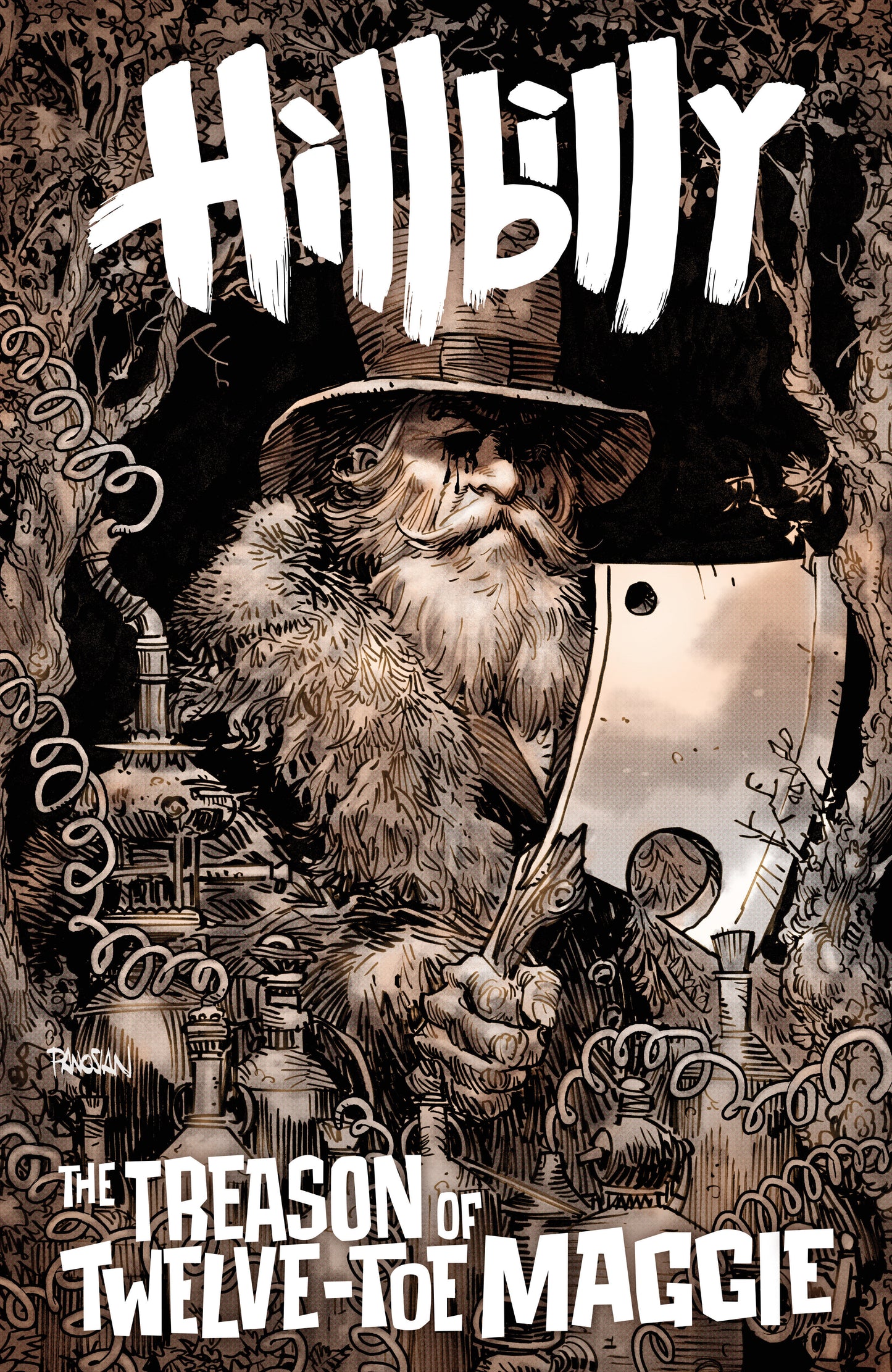 Hillbilly: The Treason Of Twelve Toe Maggie #2 (Cover B) (Dan Panosian)