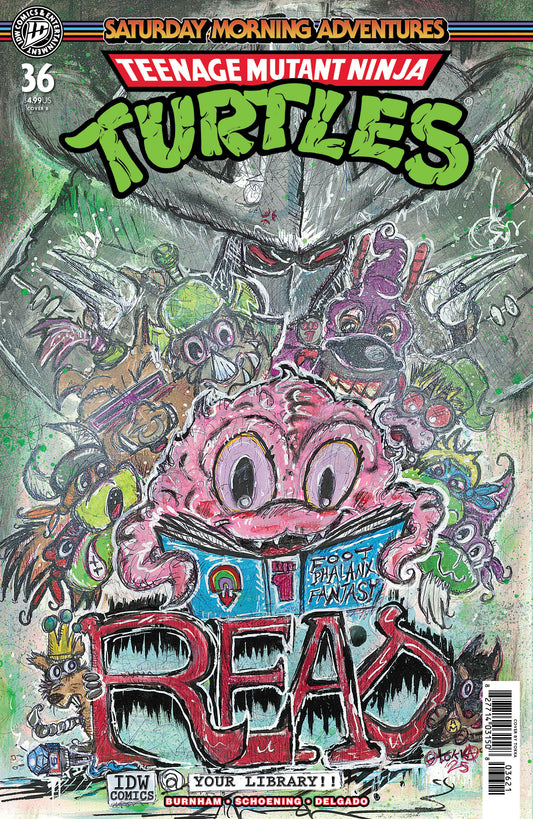 Teenage Mutant Ninja Turtles: Saturday Morning Adventures #36 Variant B (T Ok Ka)