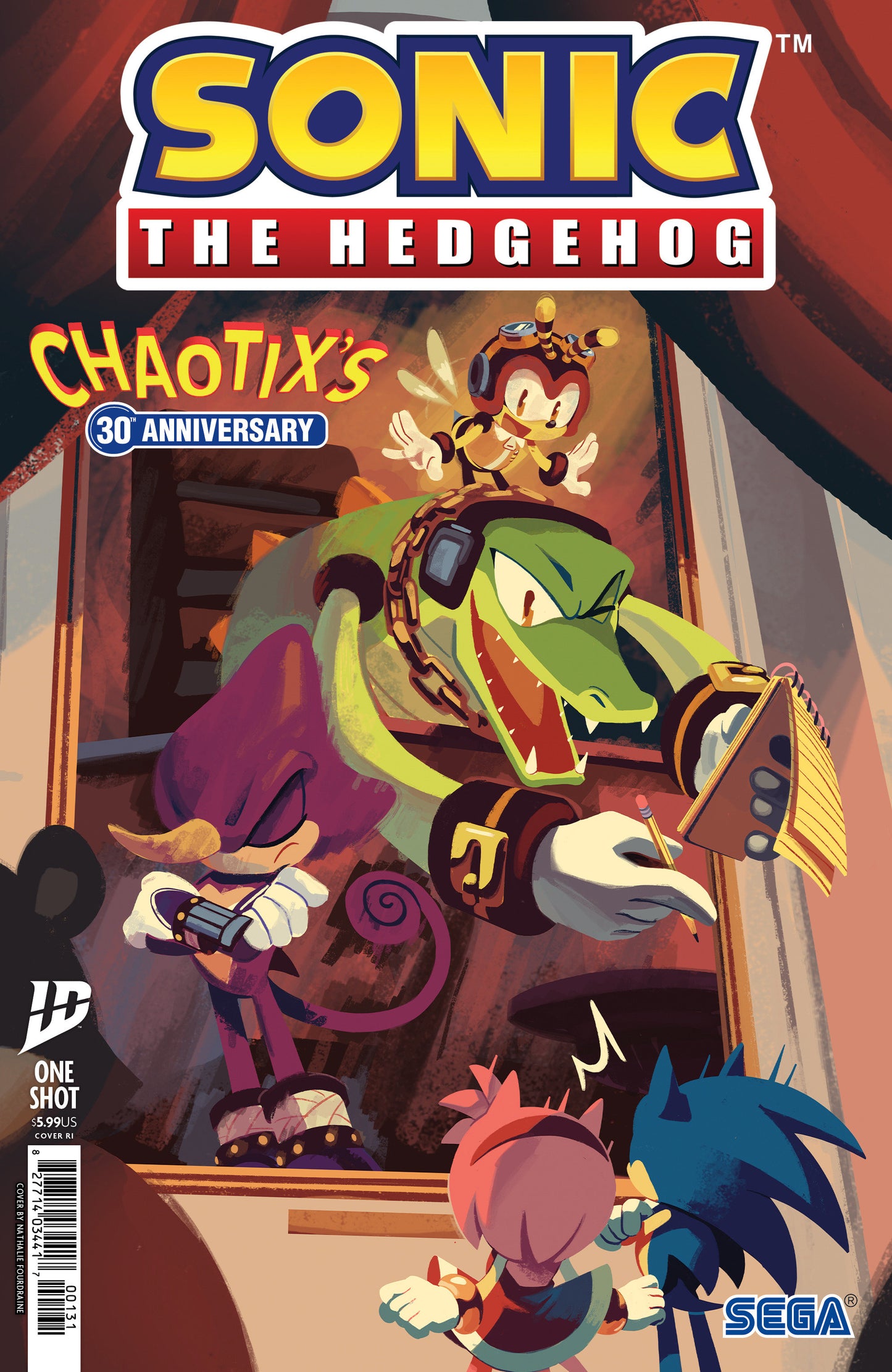 Sonic The Hedgehog: Chaotix's 30th Anniversary Special Variant Ri (25) (Fourdraine)