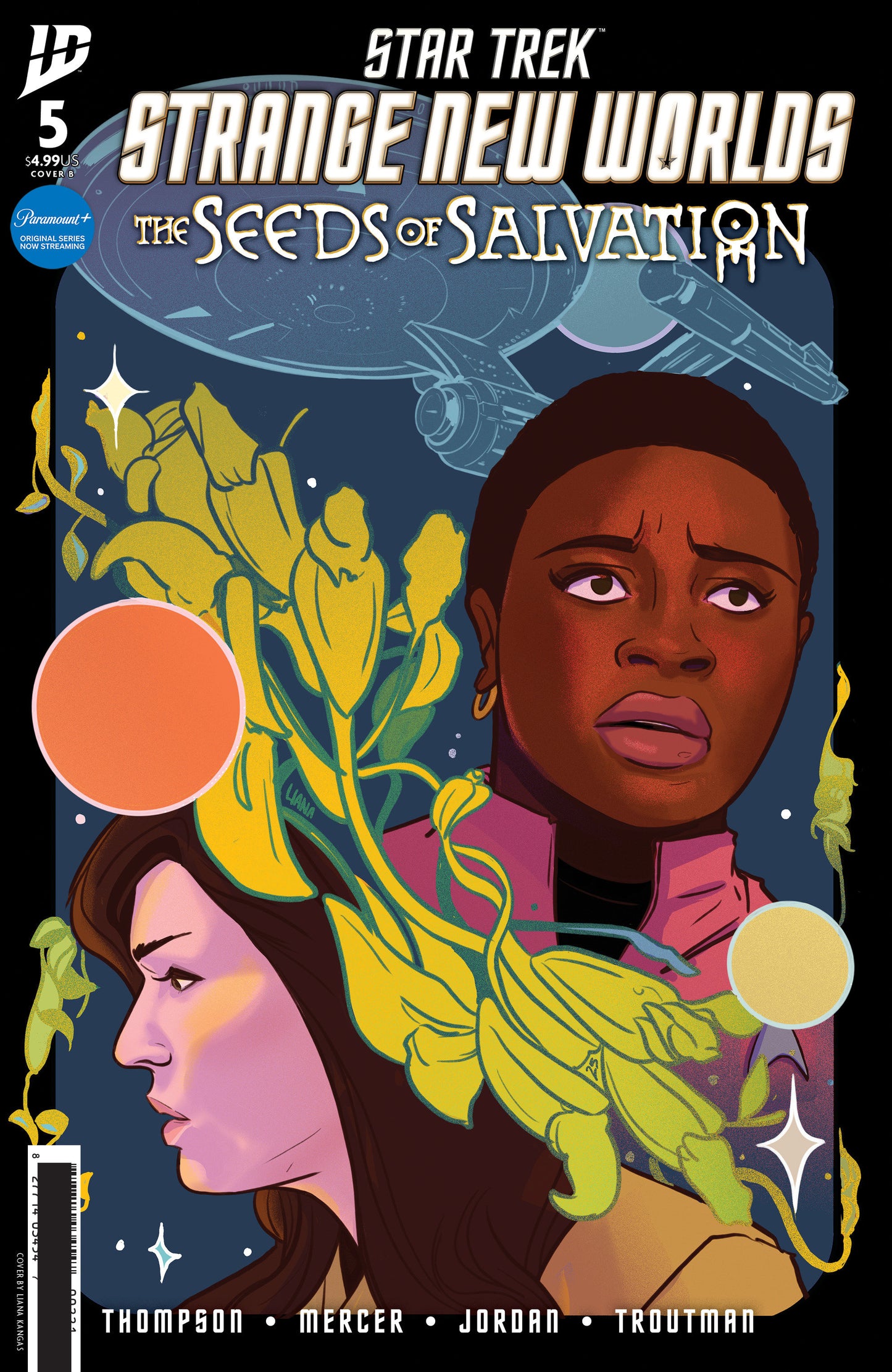 Star Trek: Strange New Worlds  The Seeds Of Salvation #5 Variant B (Kangas)
