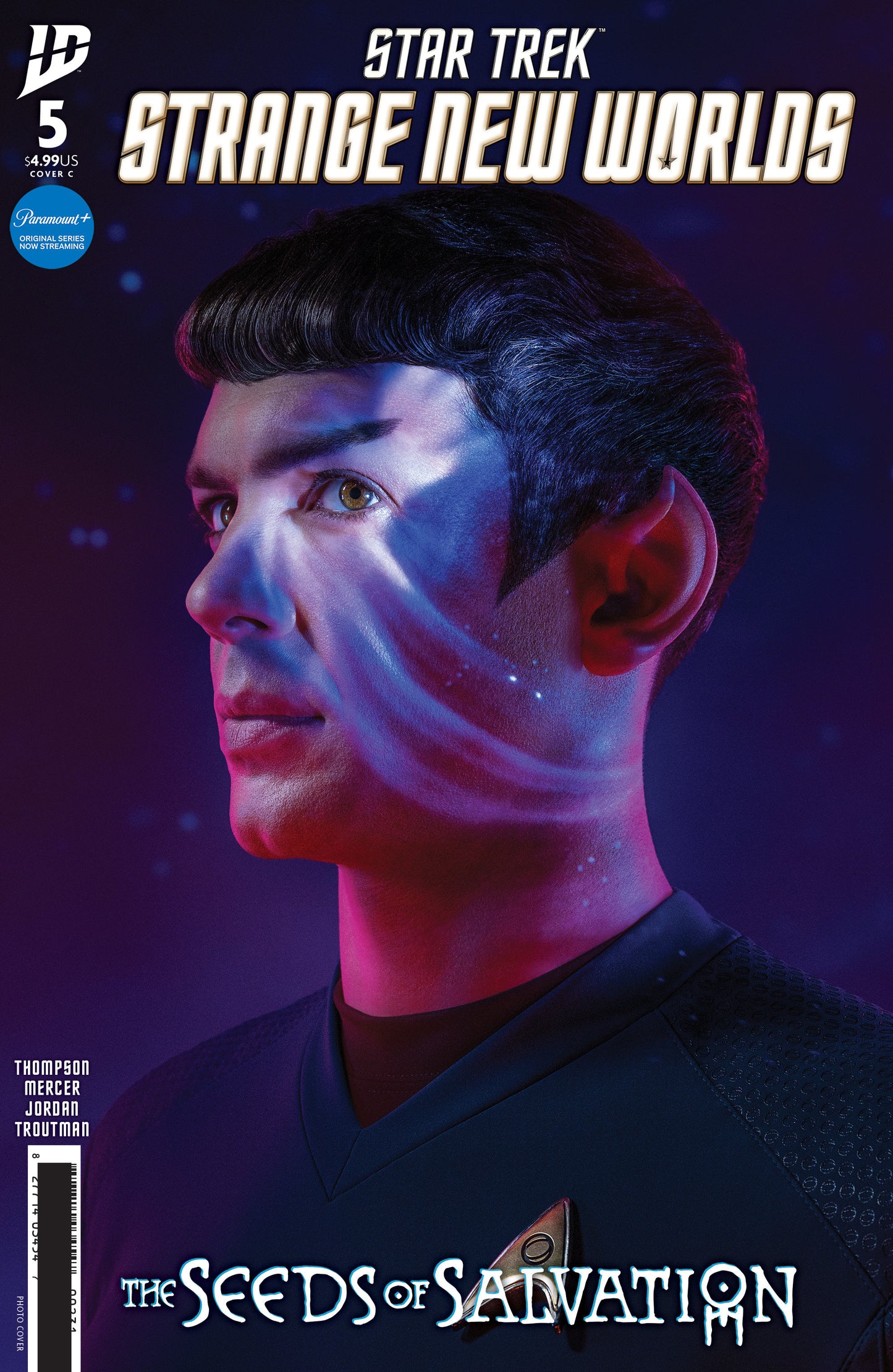 Star Trek: Strange New Worlds  The Seeds Of Salvation #5 Variant C (Photo Variant)