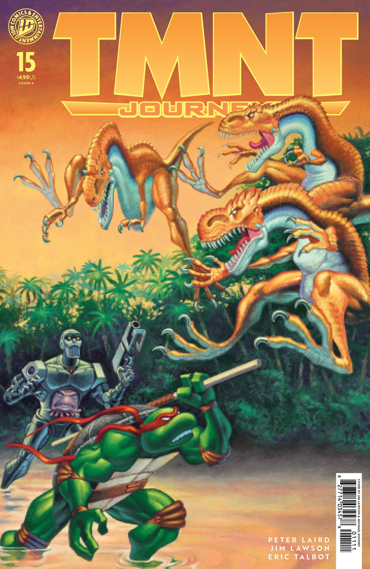 Teenage Mutant Ninja Turtles: Journeys #15 Cover A (Dooney & Lawson)