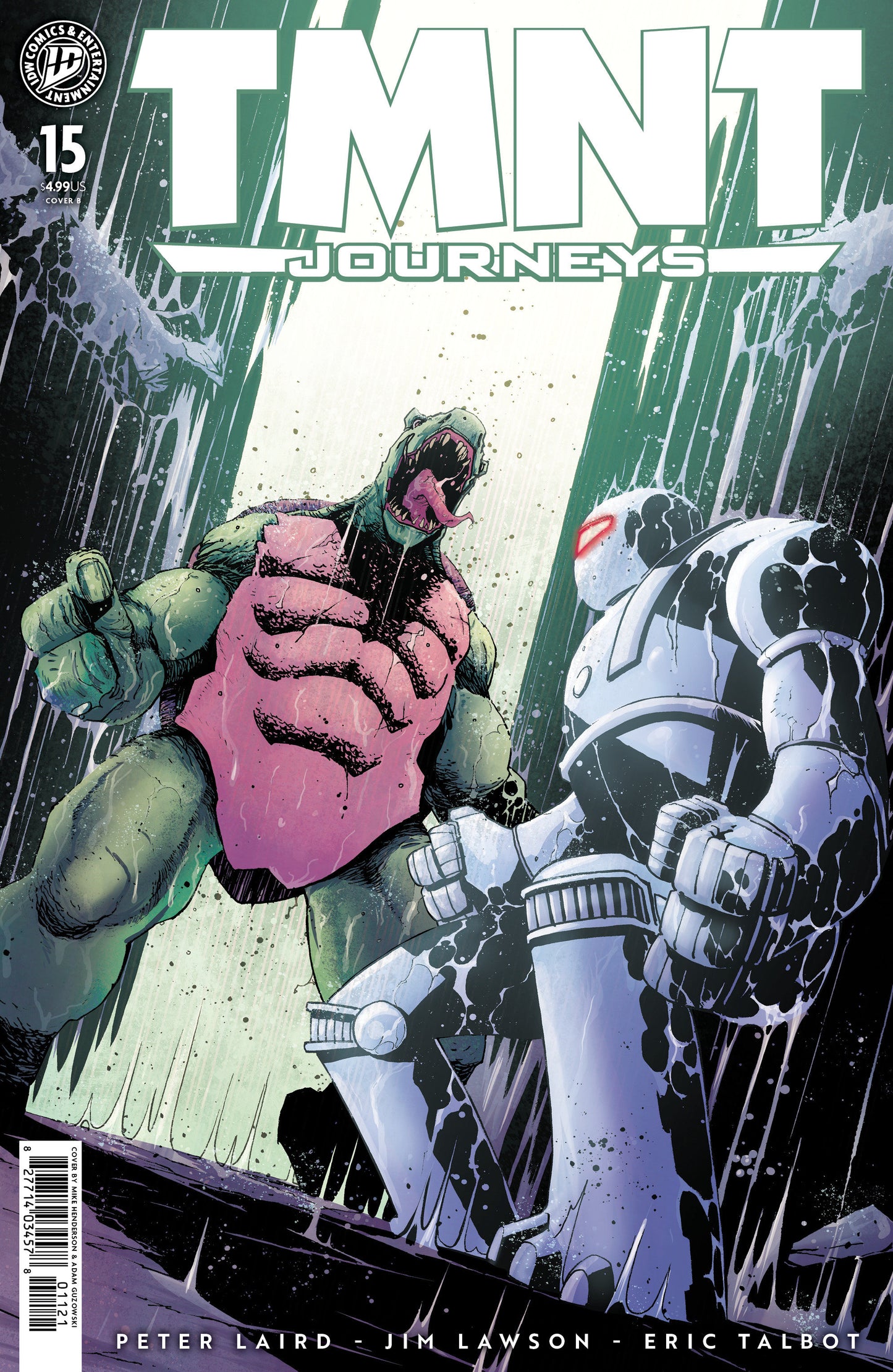Teenage Mutant Ninja Turtles: Journeys #15 Variant B (Henderson)