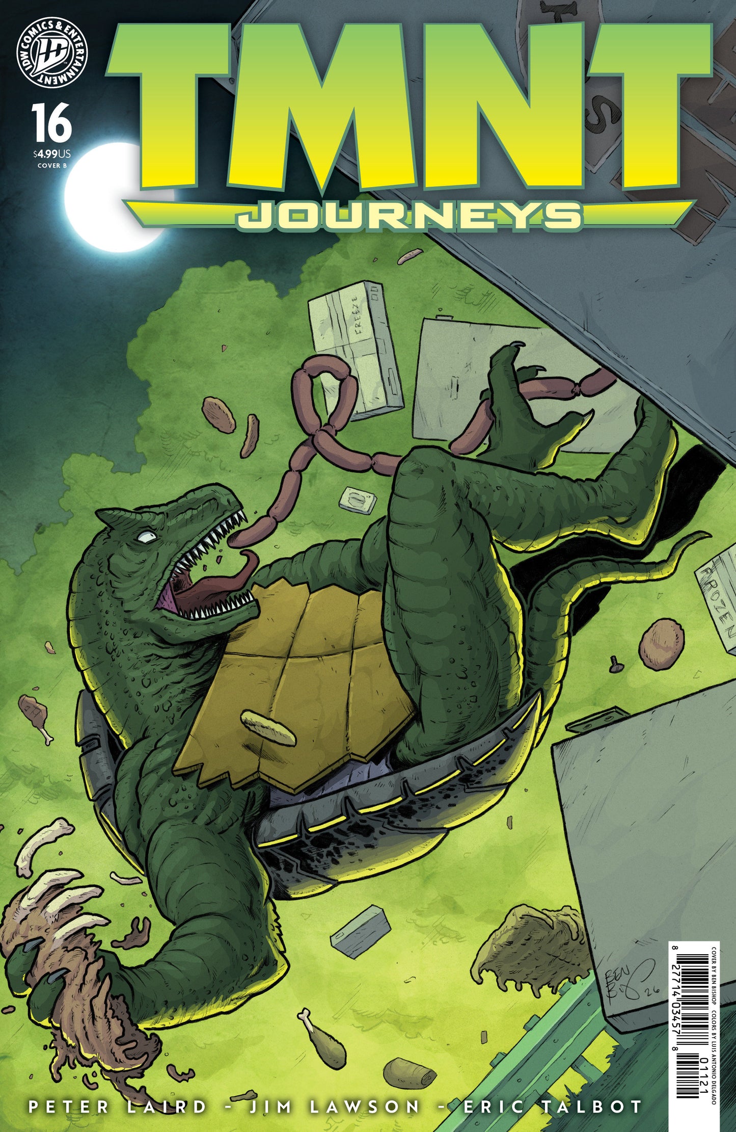 Teenage Mutant Ninja Turtles: Journeys #16 Variant B (Bishop)