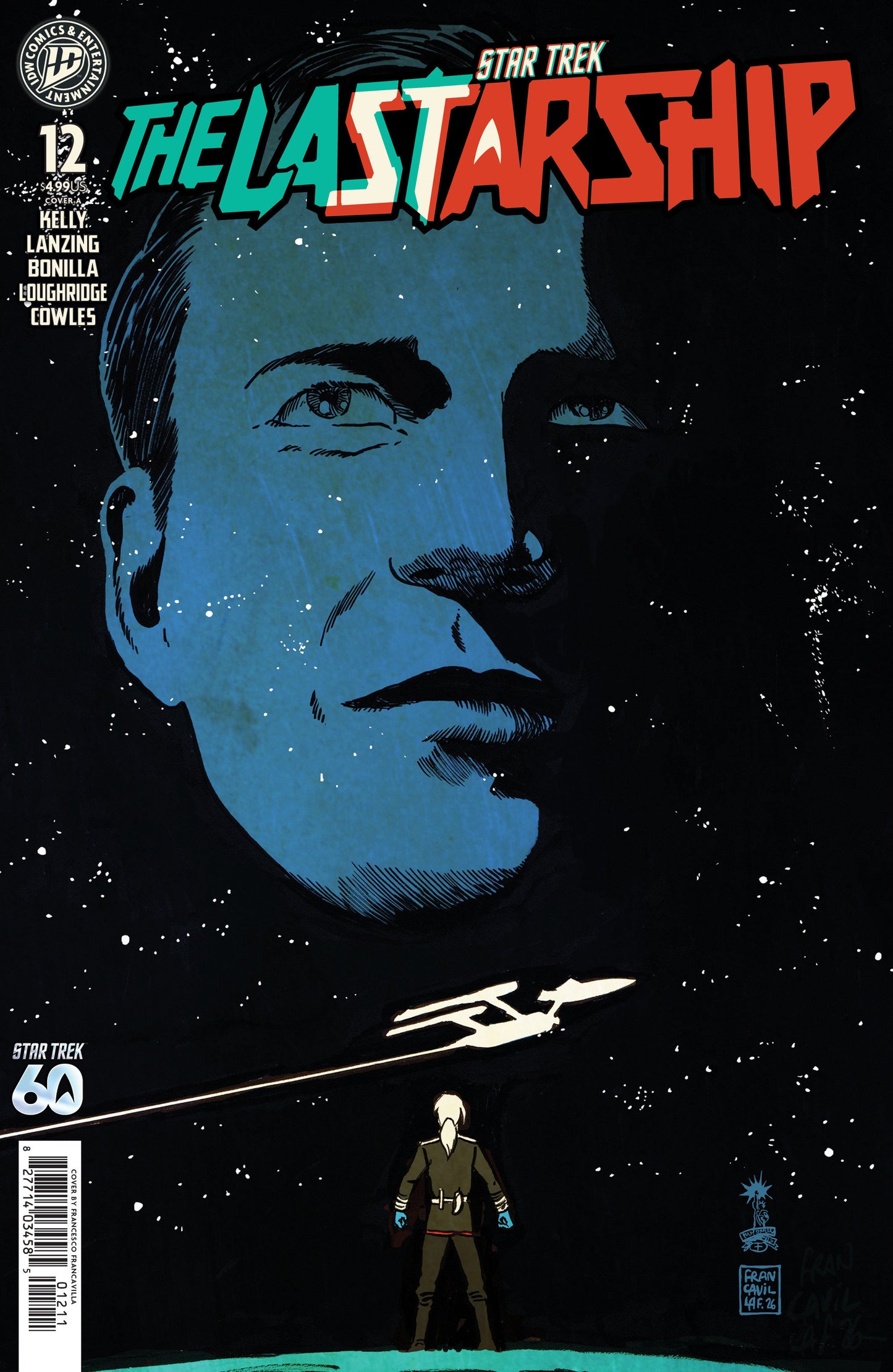 Star Trek: The Last Starship #12 Cover A (Francavilla)