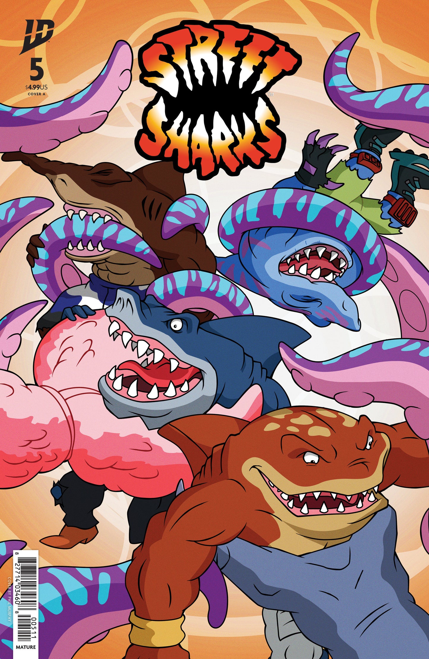 Street Sharks #5 Cover A (Murphy)