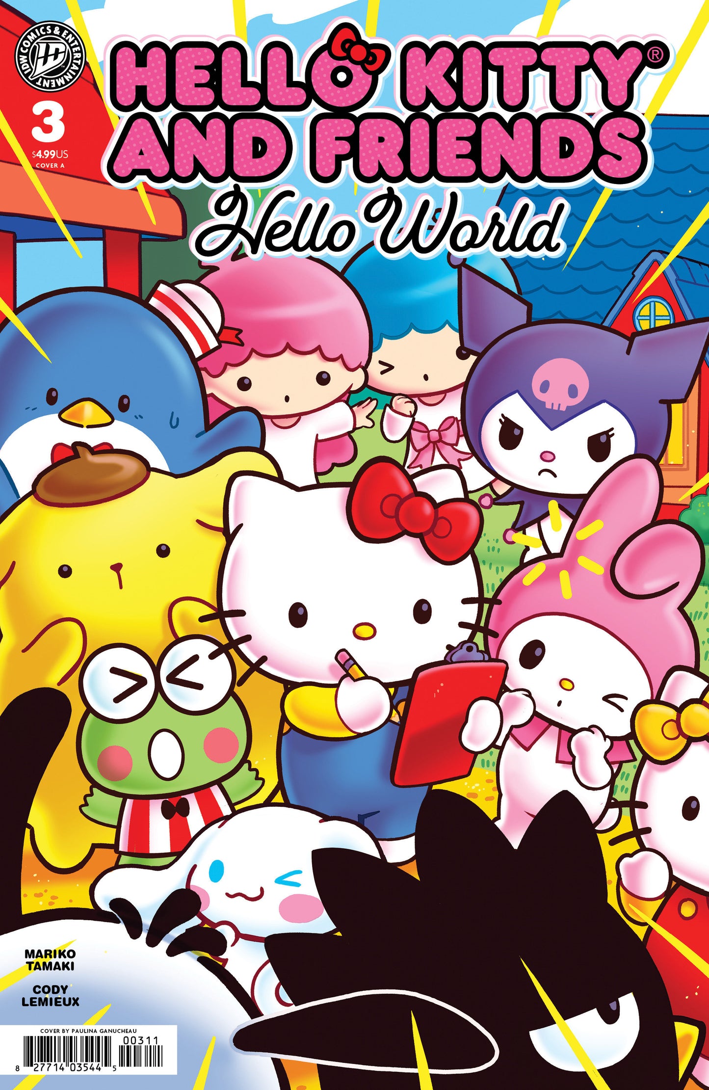 Hello Kitty And Friends: Hello World! #3 Cover A (Ganucheau)