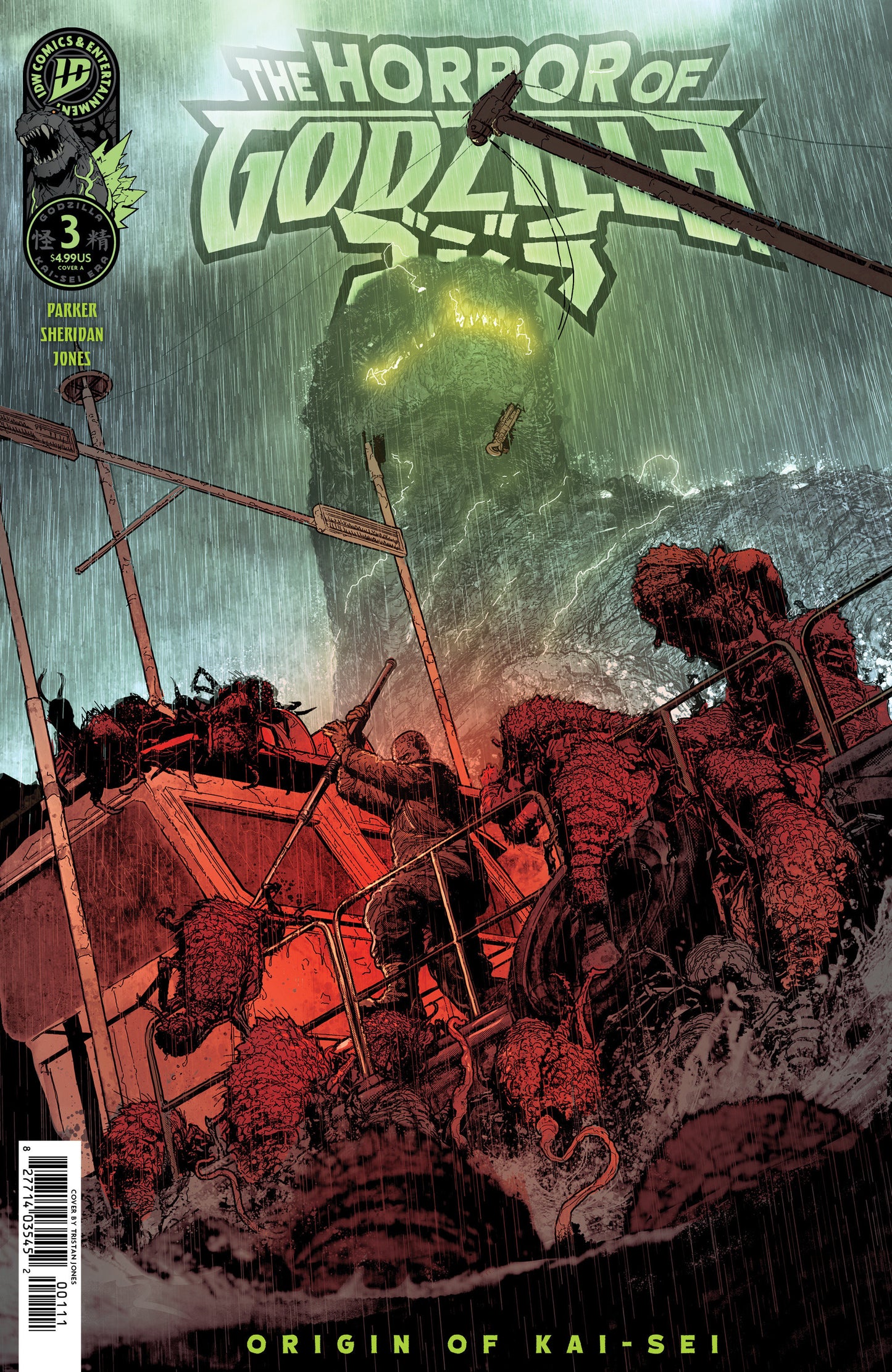 The Horror Of Godzilla [Kai Sei Era] #3 Cover A (Jones)