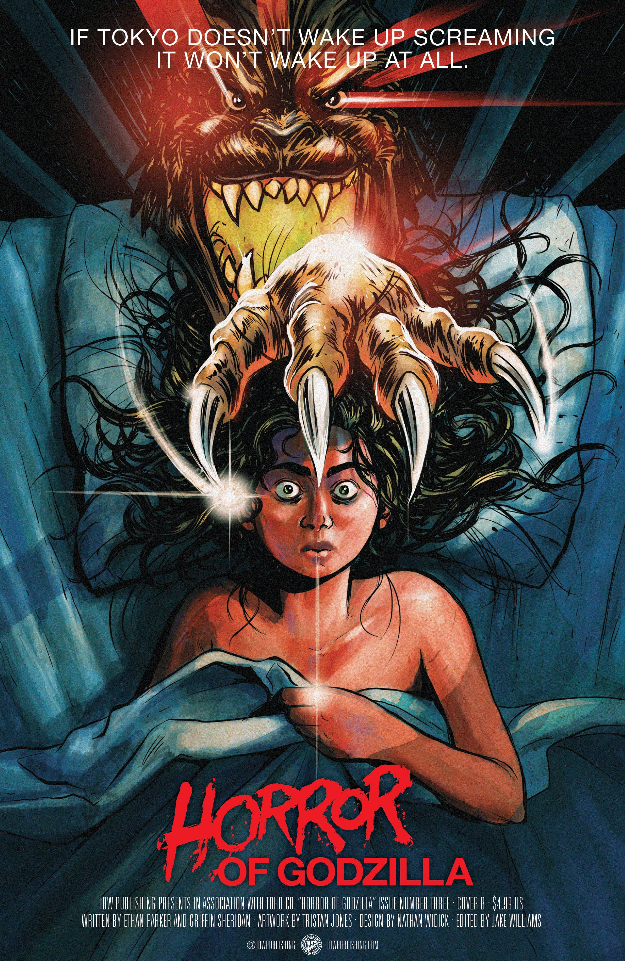 The Horror Of Godzilla [Kai Sei Era] #3 Variant B (Tunica Movie Homage Cover)