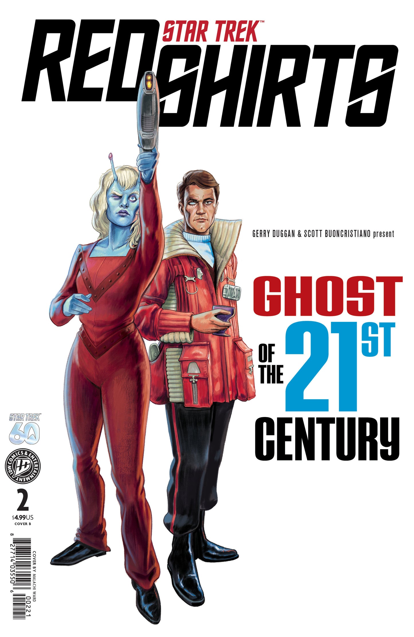 Star Trek: Red Shirts  Ghost Of The 21st Century #2 Variant B (Ward)