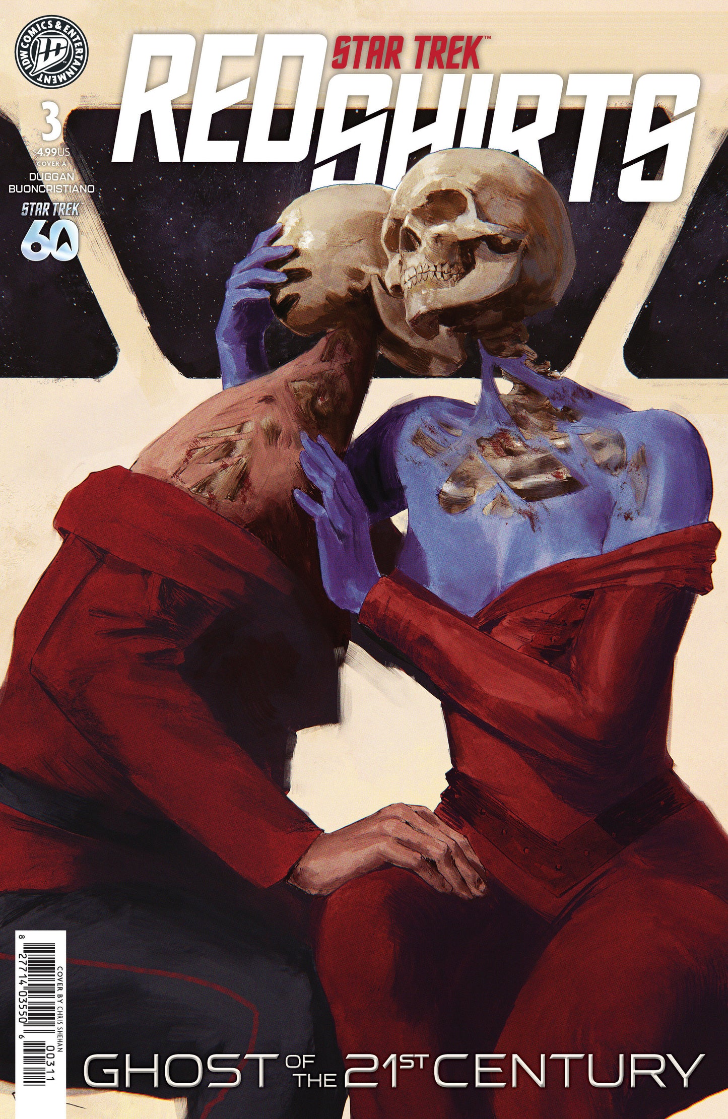 Star Trek: Red Shirts  Ghost Of The 21st Century #3 Cover A (Shehan)