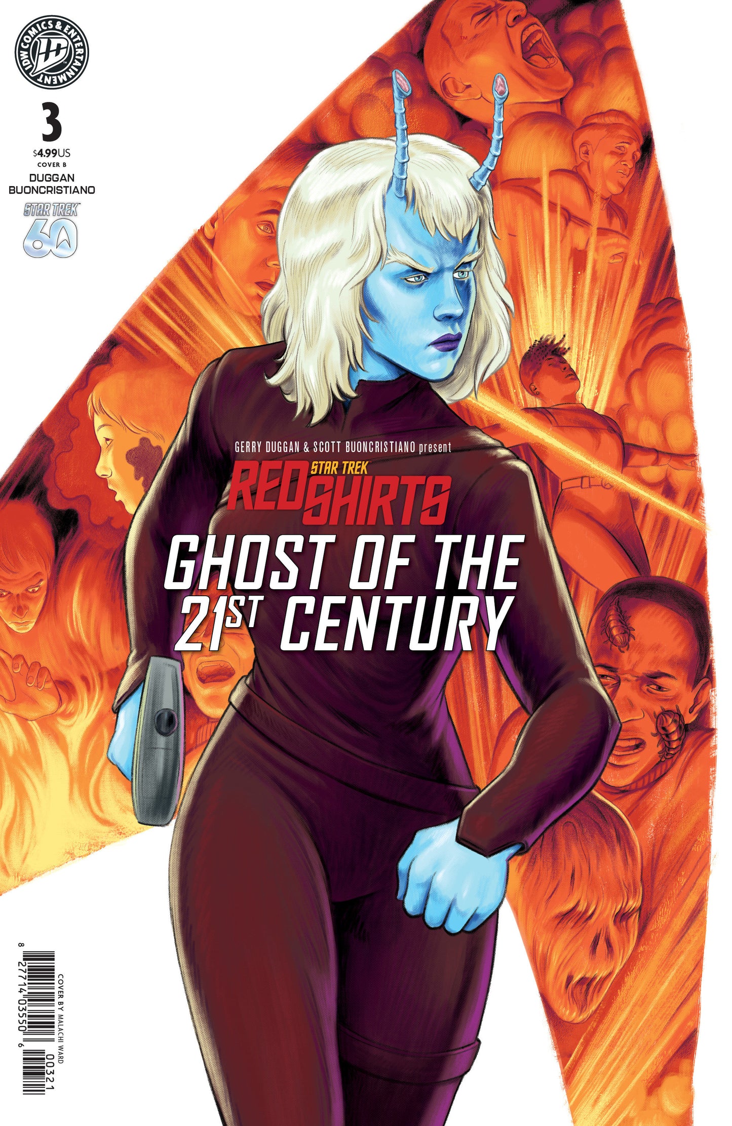 Star Trek: Red Shirts  Ghost Of The 21st Century #3 Variant B (Ward)