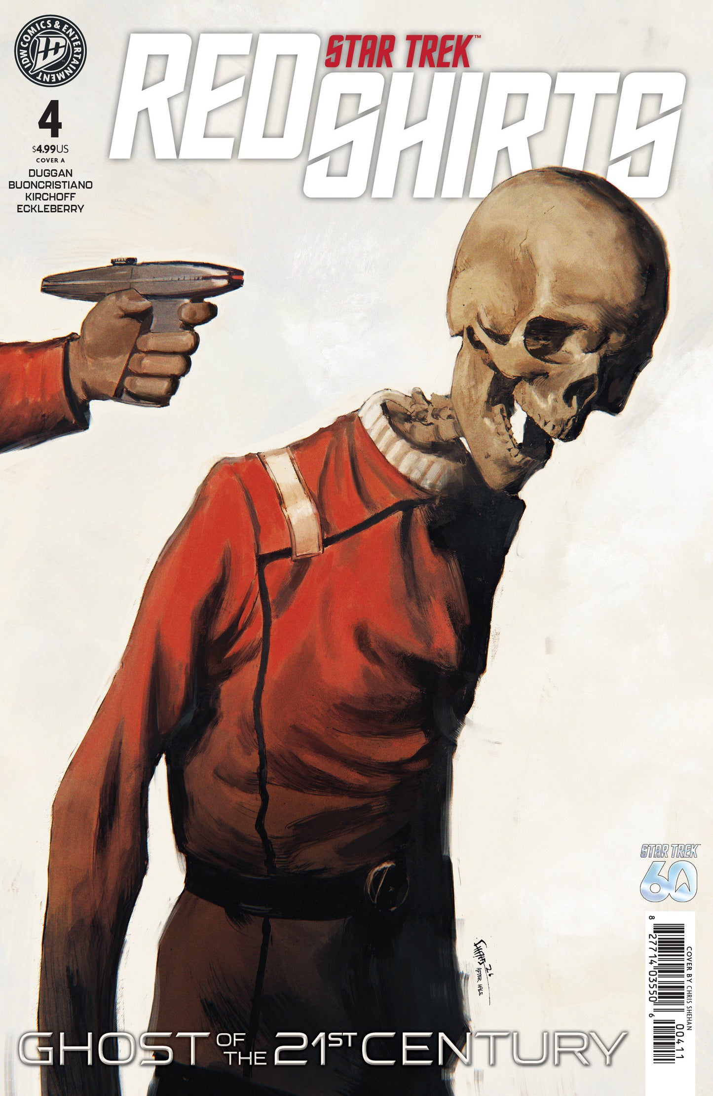 Star Trek: Red Shirts  Ghost Of The 21st Century #4 Cover A (Shehan)
