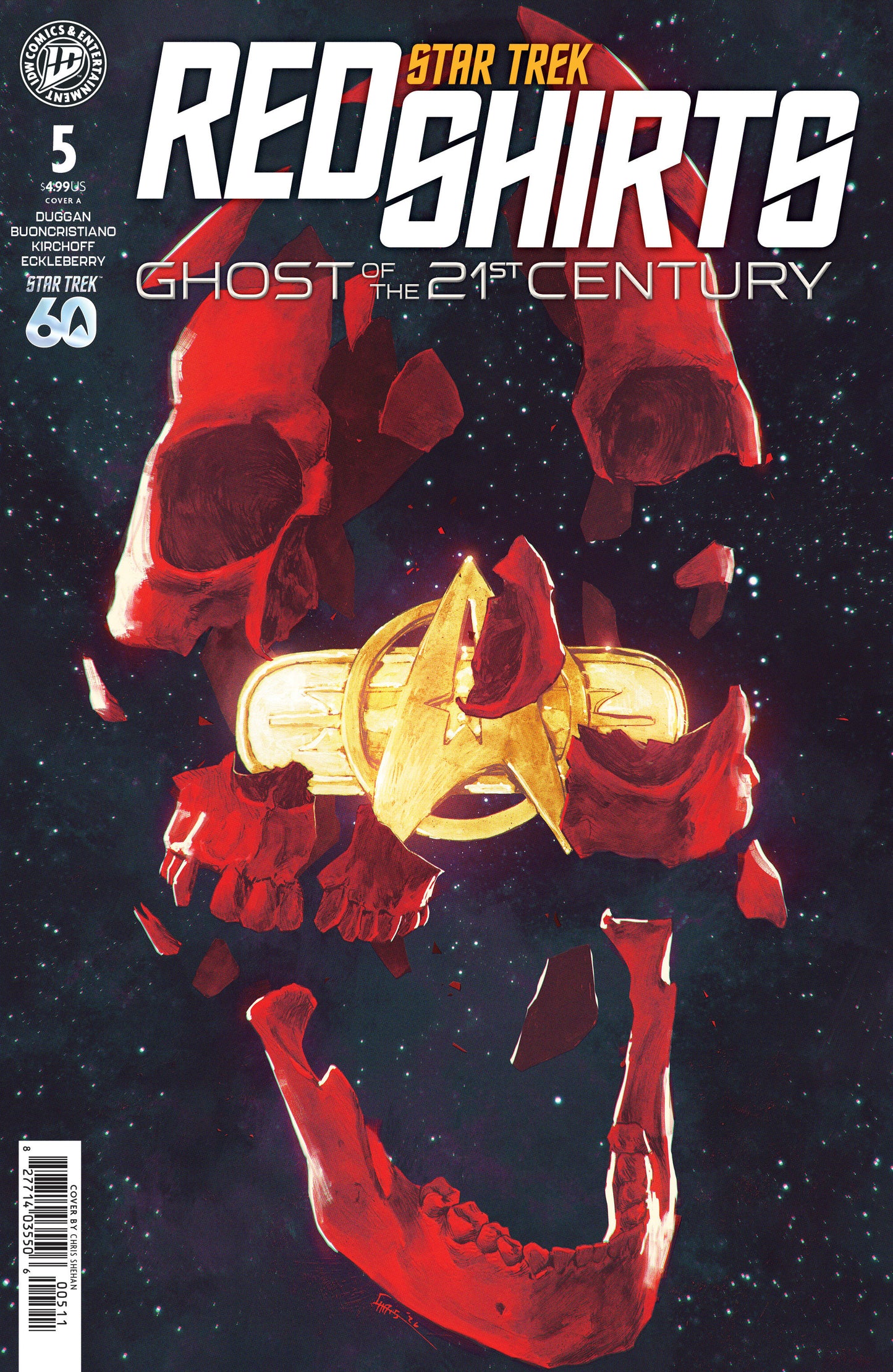 Star Trek: Red Shirts  Ghost Of The 21st Century #5 Cover A (Shehan)
